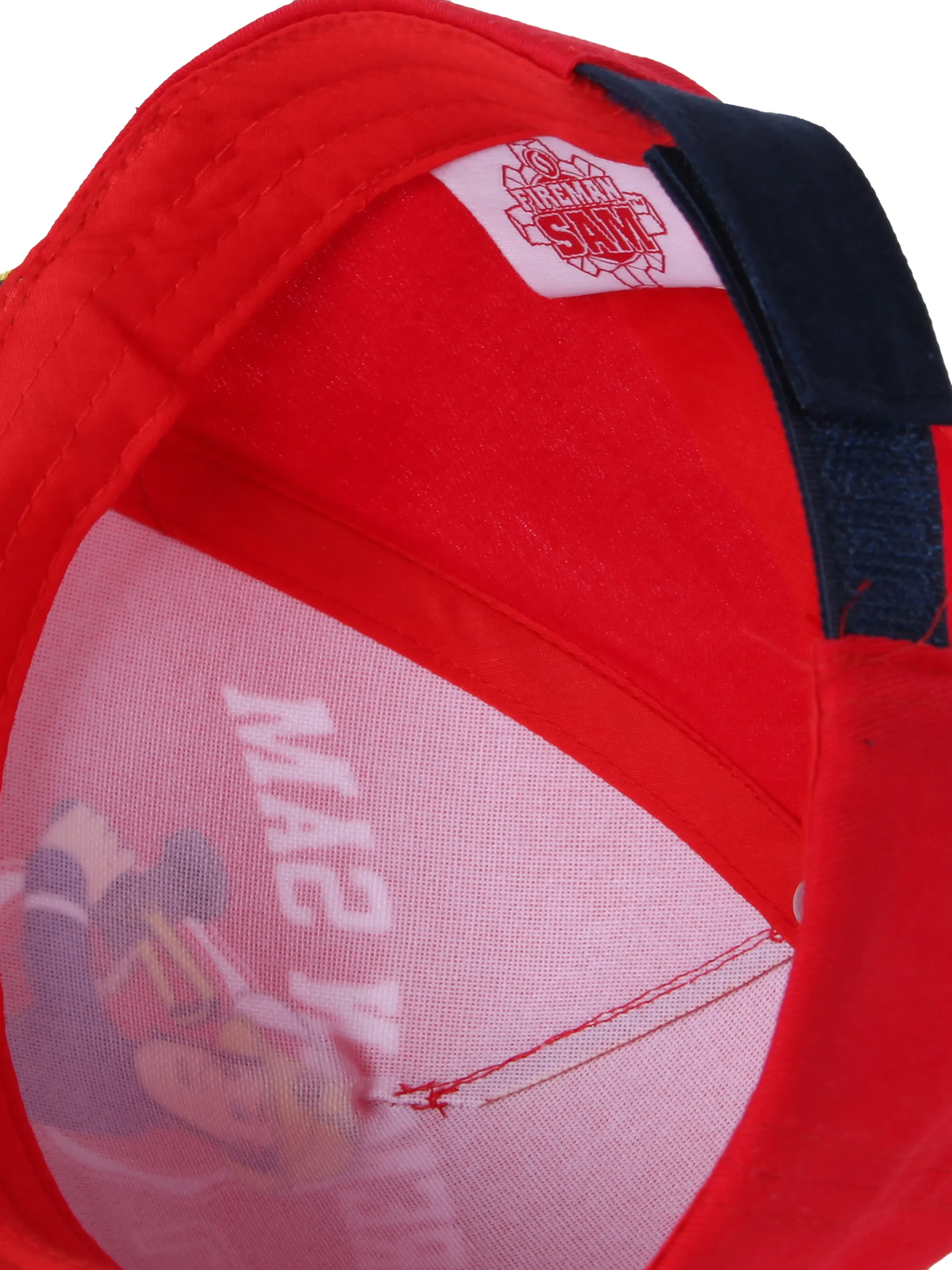 Feuerwehrmann Sam MB Flat Brim Cap in rot mit Rot 851532 ROT 3