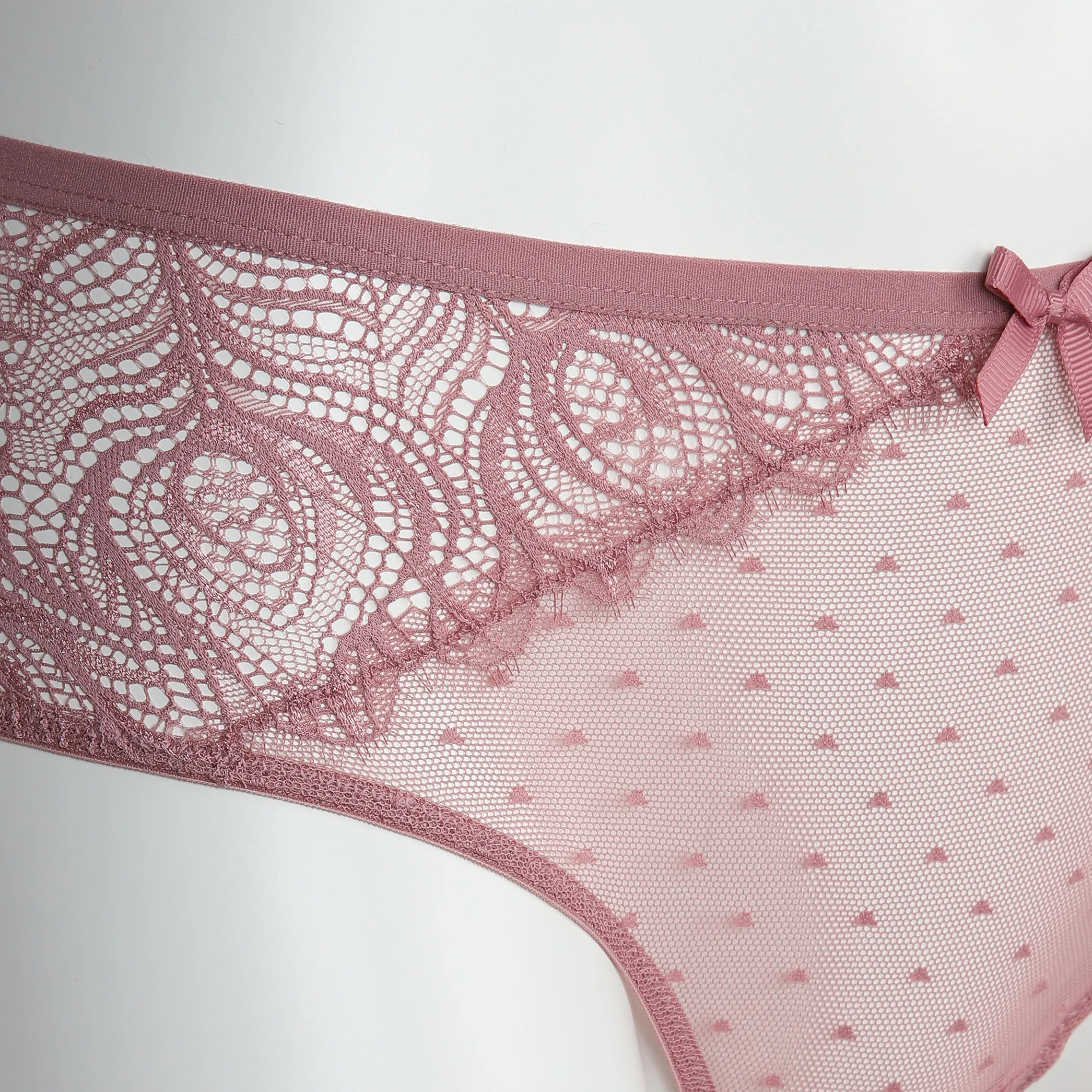 Sure Da. Spitzen Panty Rosa 880499 ROSE 3