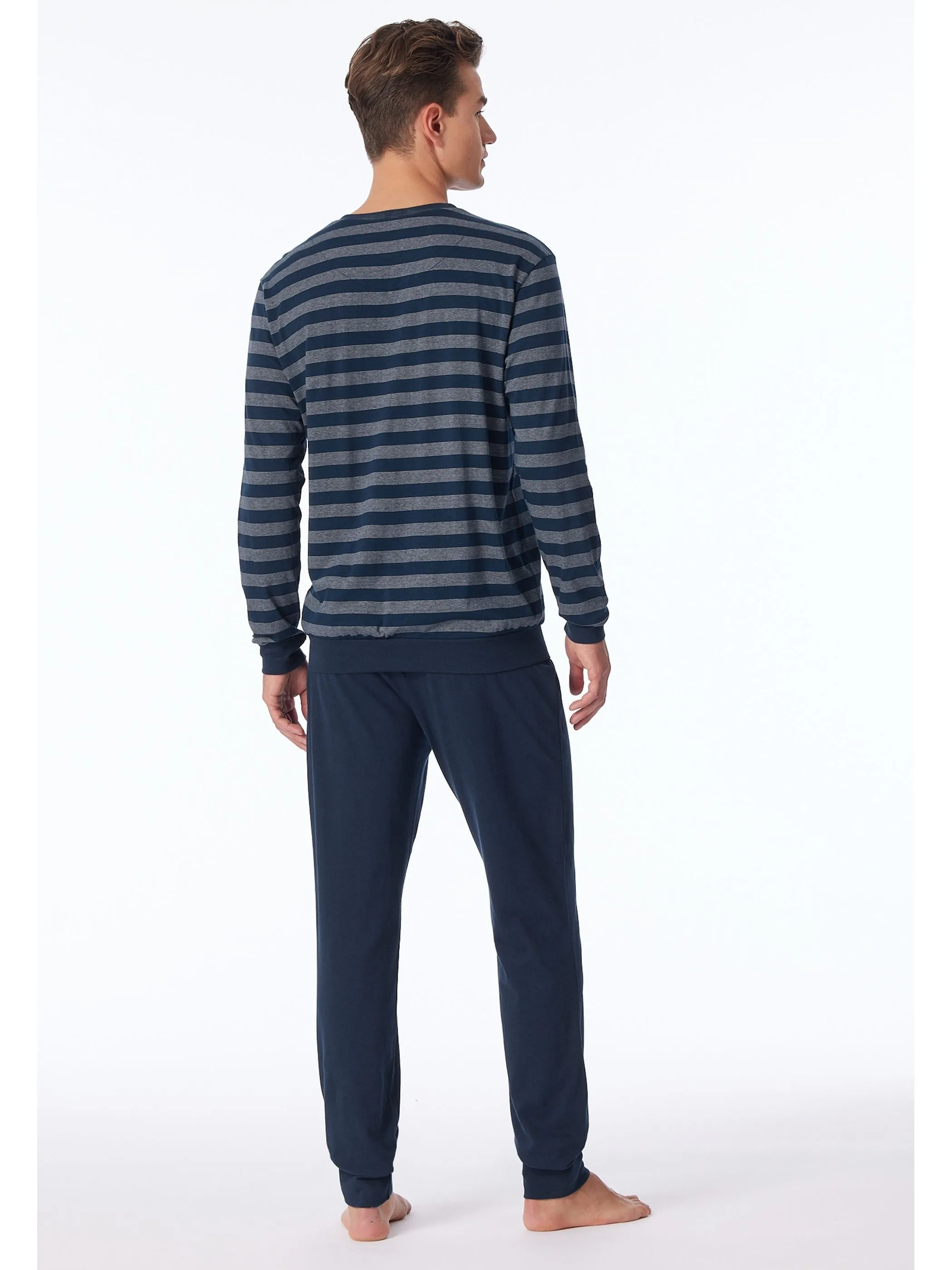 UNCOVER by Schiesser 181534 Schlafanzug lang Blau 913984 804 2 UNCOVER by Schiesser 181534 Schlafanzug lang Blau 913984 804 2