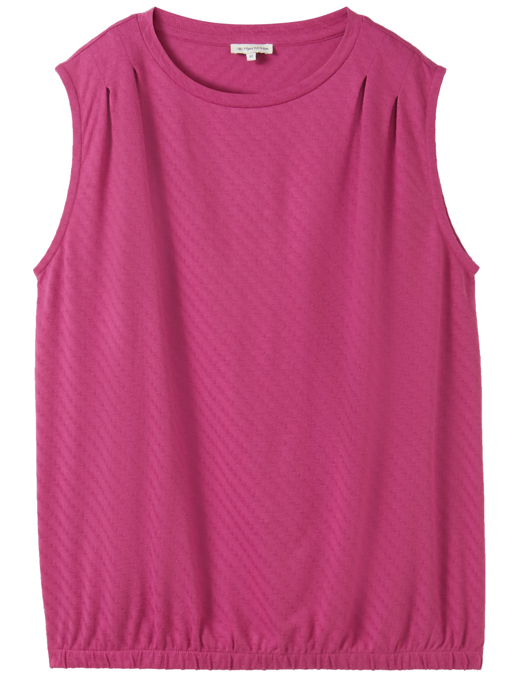 Tom Tailor 1041576 T-shirt top structured Pink 895791 35275 1 Tom Tailor 1041576 T-shirt top structured Pink 895791 35275 1