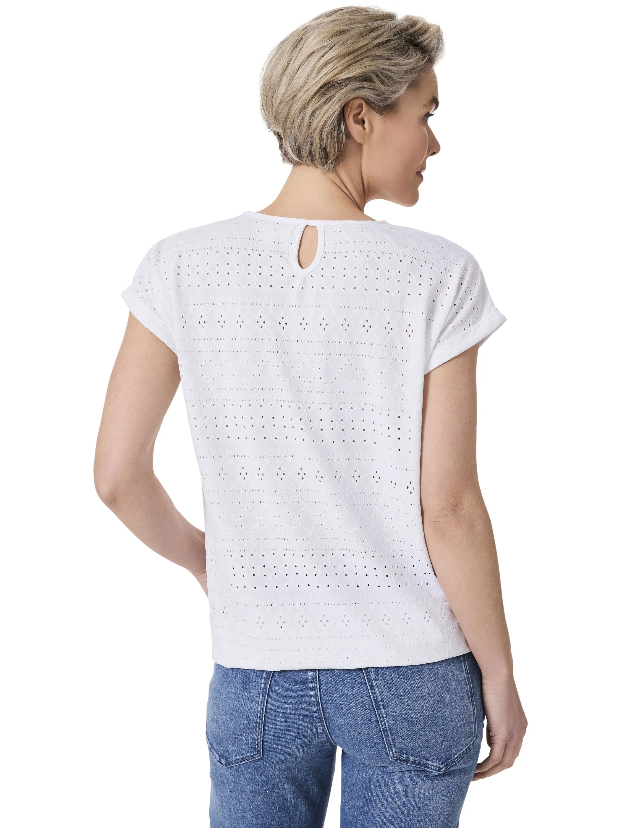 Stooker DOB 23160020001002 Da. T-Shirts / Weiß 911340 1002 2