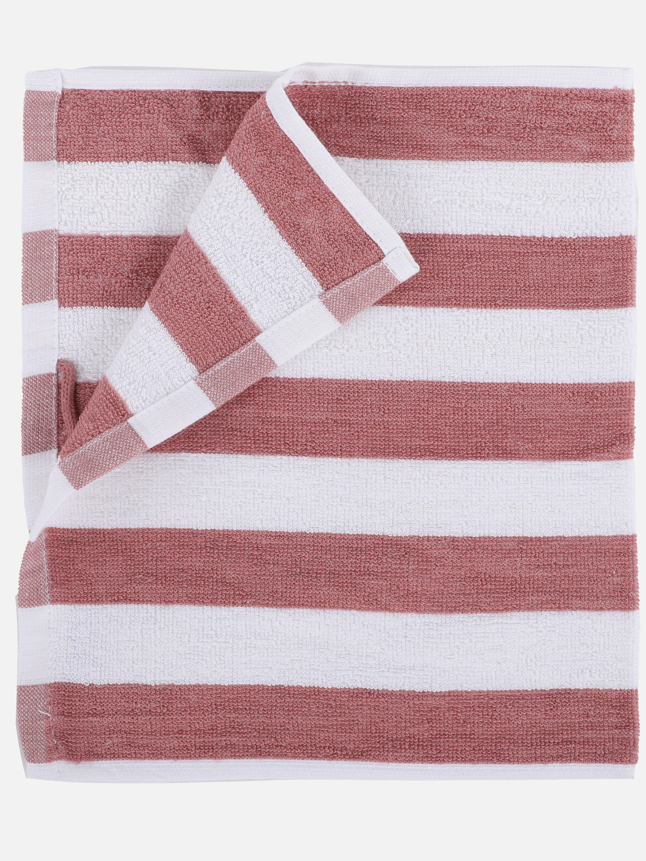 Boule Gästetuch gestreift 30x50 Rosa 896195 ROS/WE 1