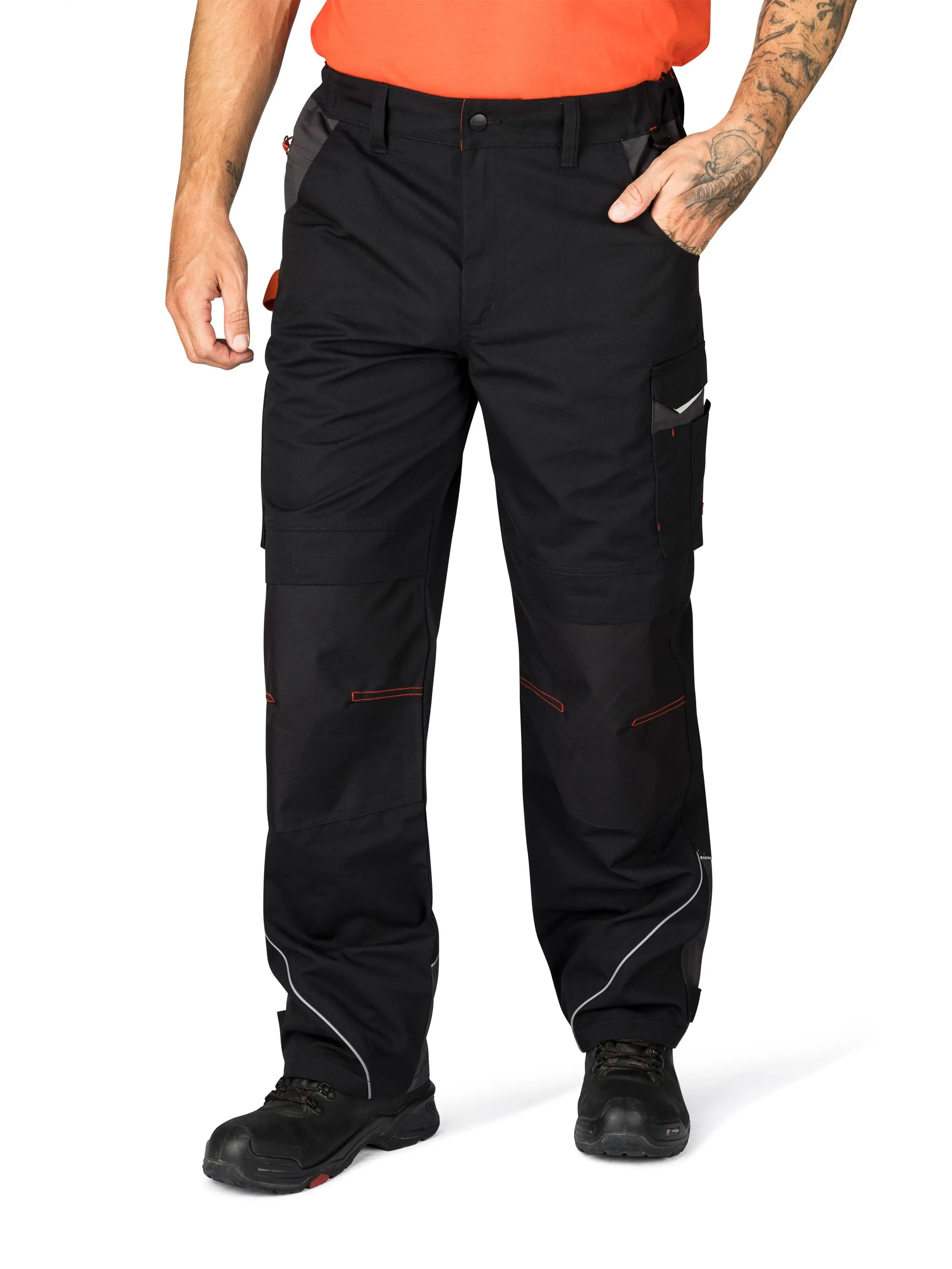 HERO by John Medoox 71750000006999 He. Hosen lang, Schwarz 929176 6999 1