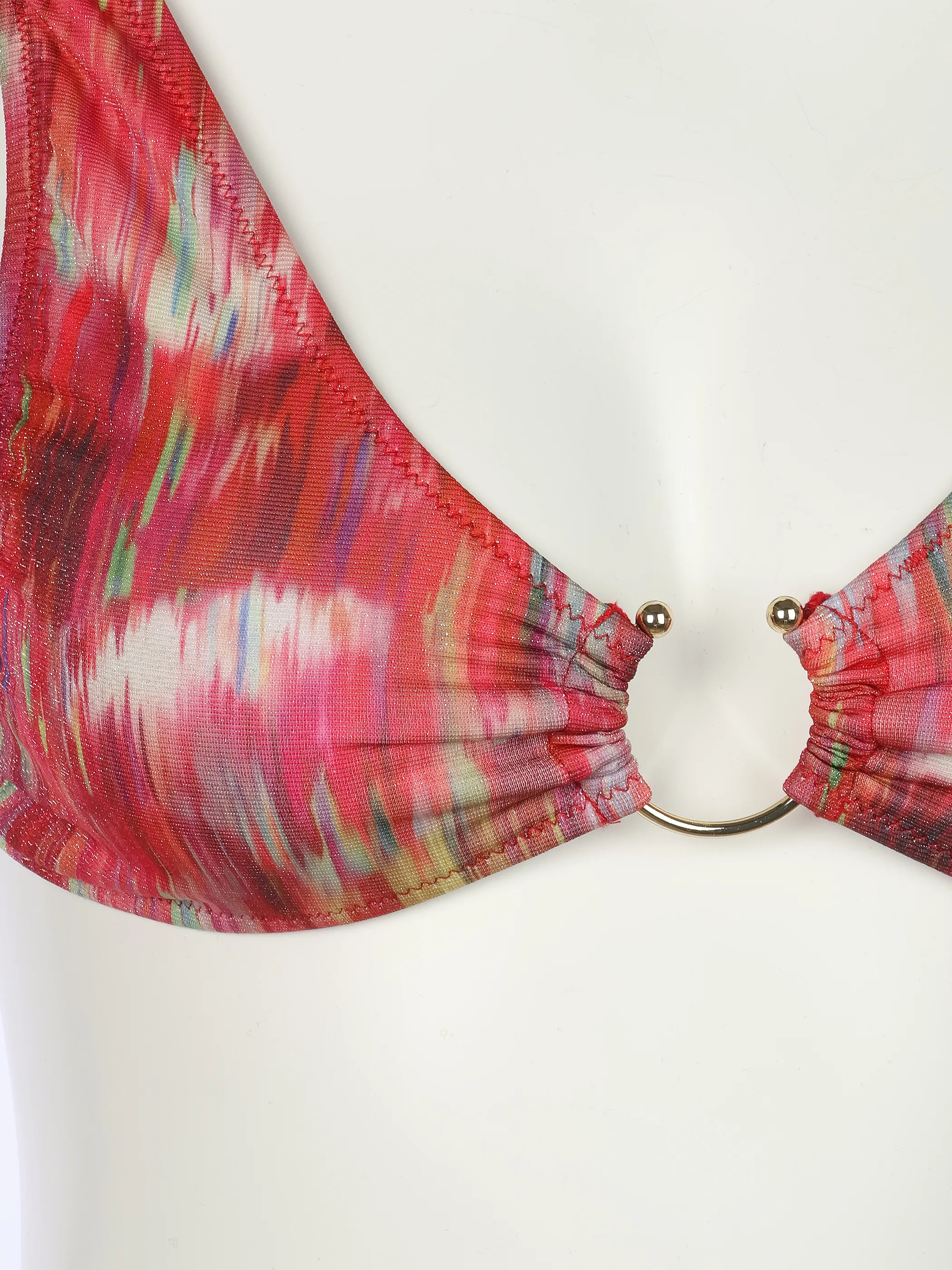 Grinario Sports Da-Bikini Set, m. gold. Ring Rot 923215 PI/RE/GL 3