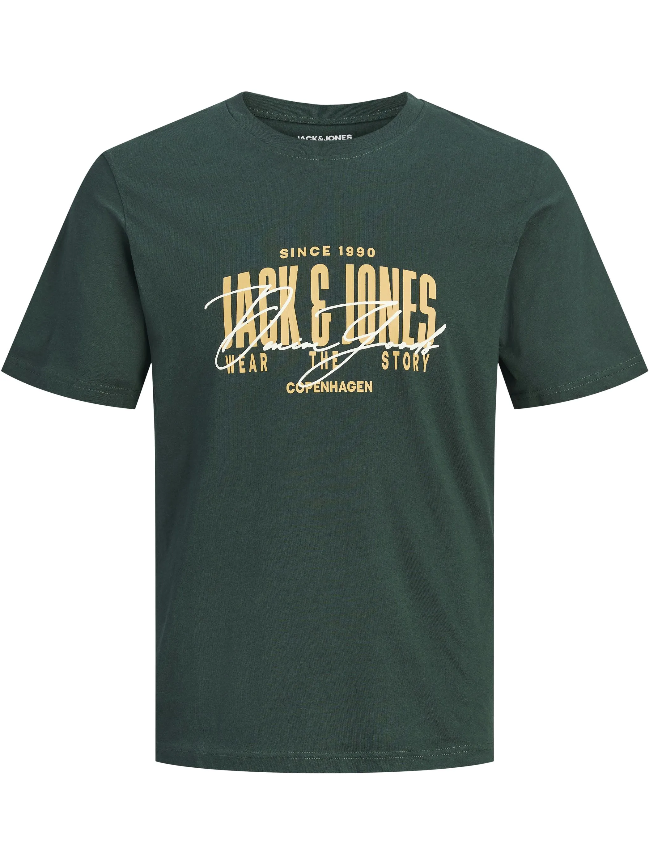 Jack Jones 12298488 JJAERO TEE SS CREW NE Rot 928692 177578002 1