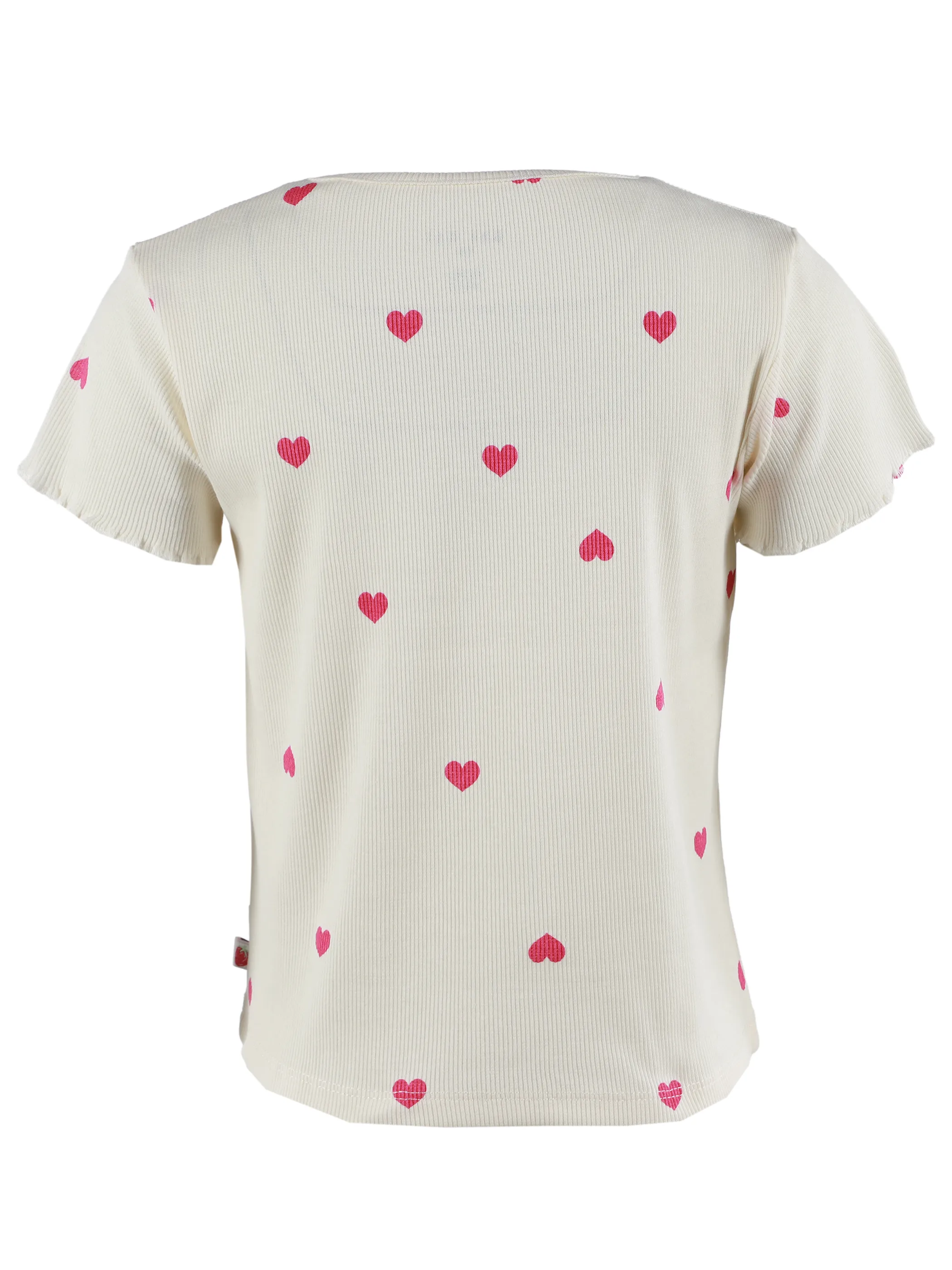 One Way MG T-Shirt mit herzen AOP in beige Beige 921834 BEIGE 2