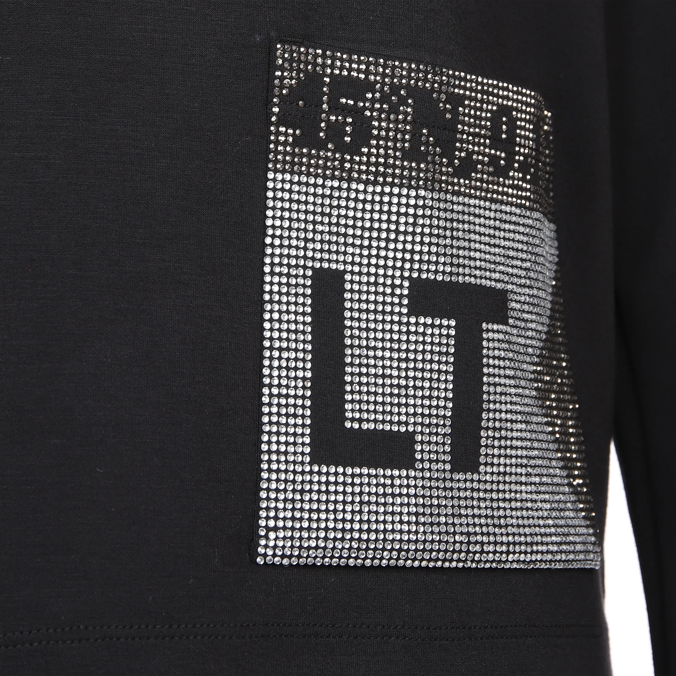 Lisa Tossa Da-Sweatshirt m.Stehkragen Schwarz 880297 SCHWARZ 3