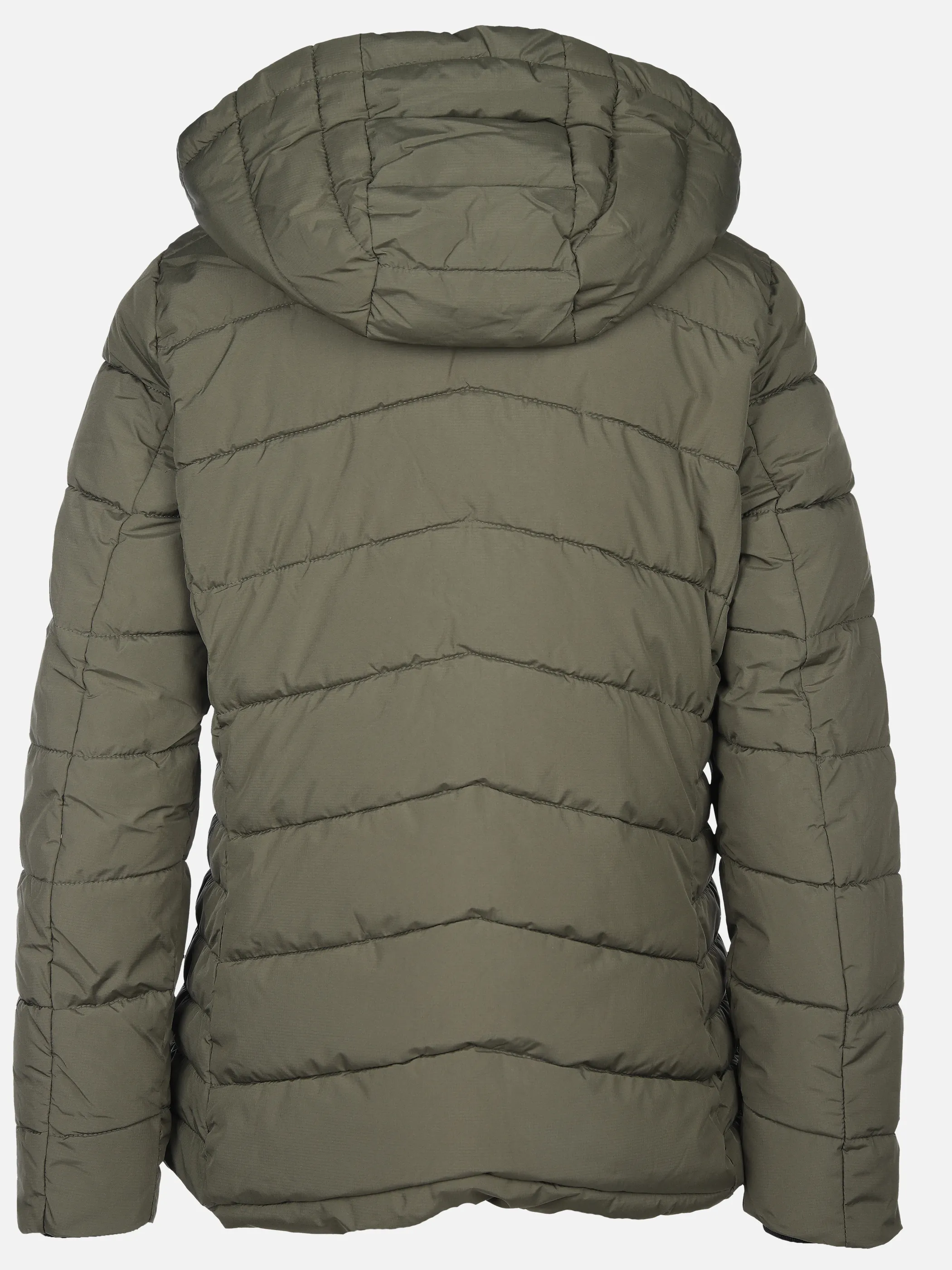 Damen Steppjacke mit Kapuze 42 896807-olive-15 - Main Image