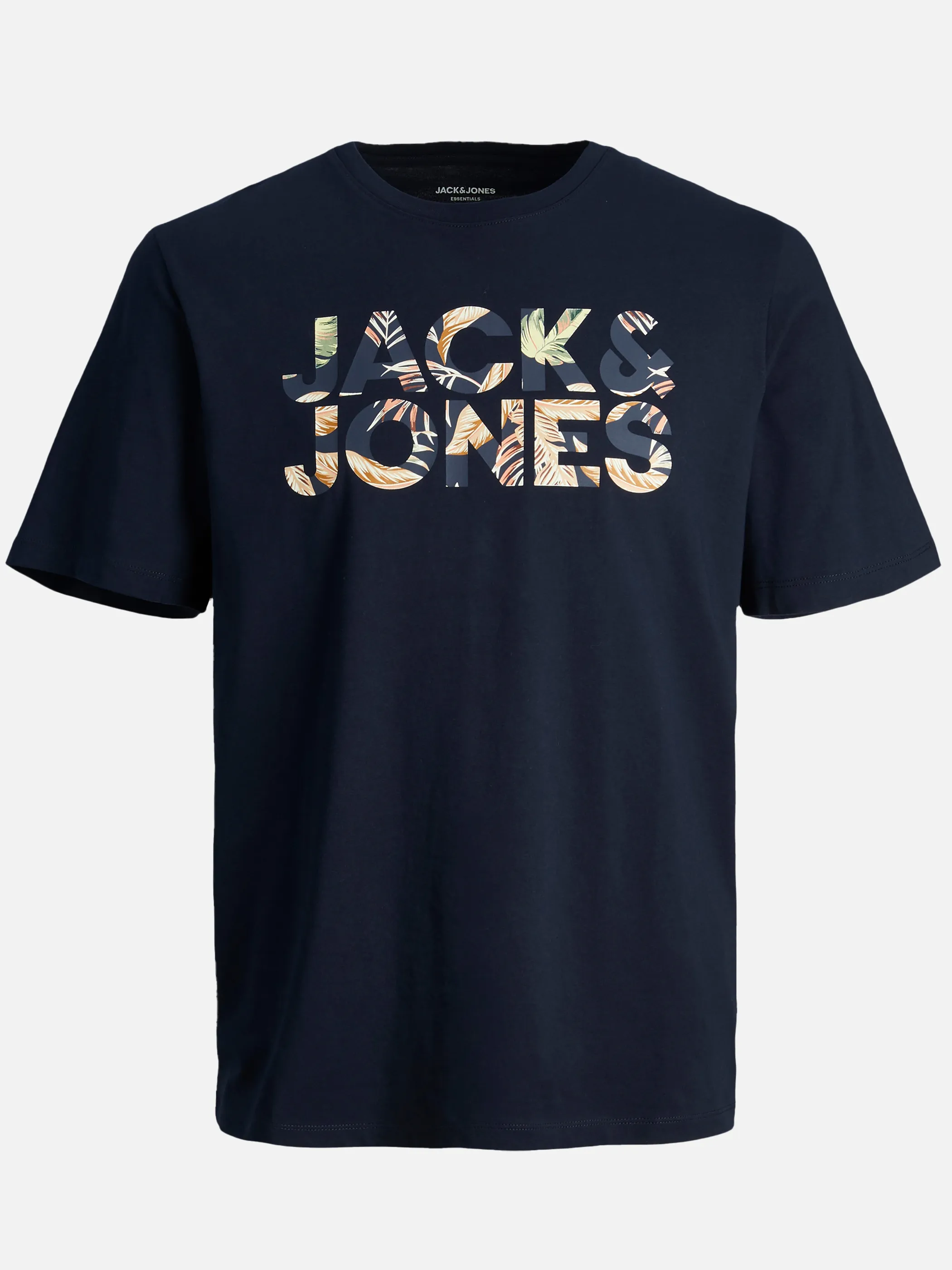 Jack Jones 12250683 JJEJEFF CORP LOGO TEE Marine 887731 175876001 1