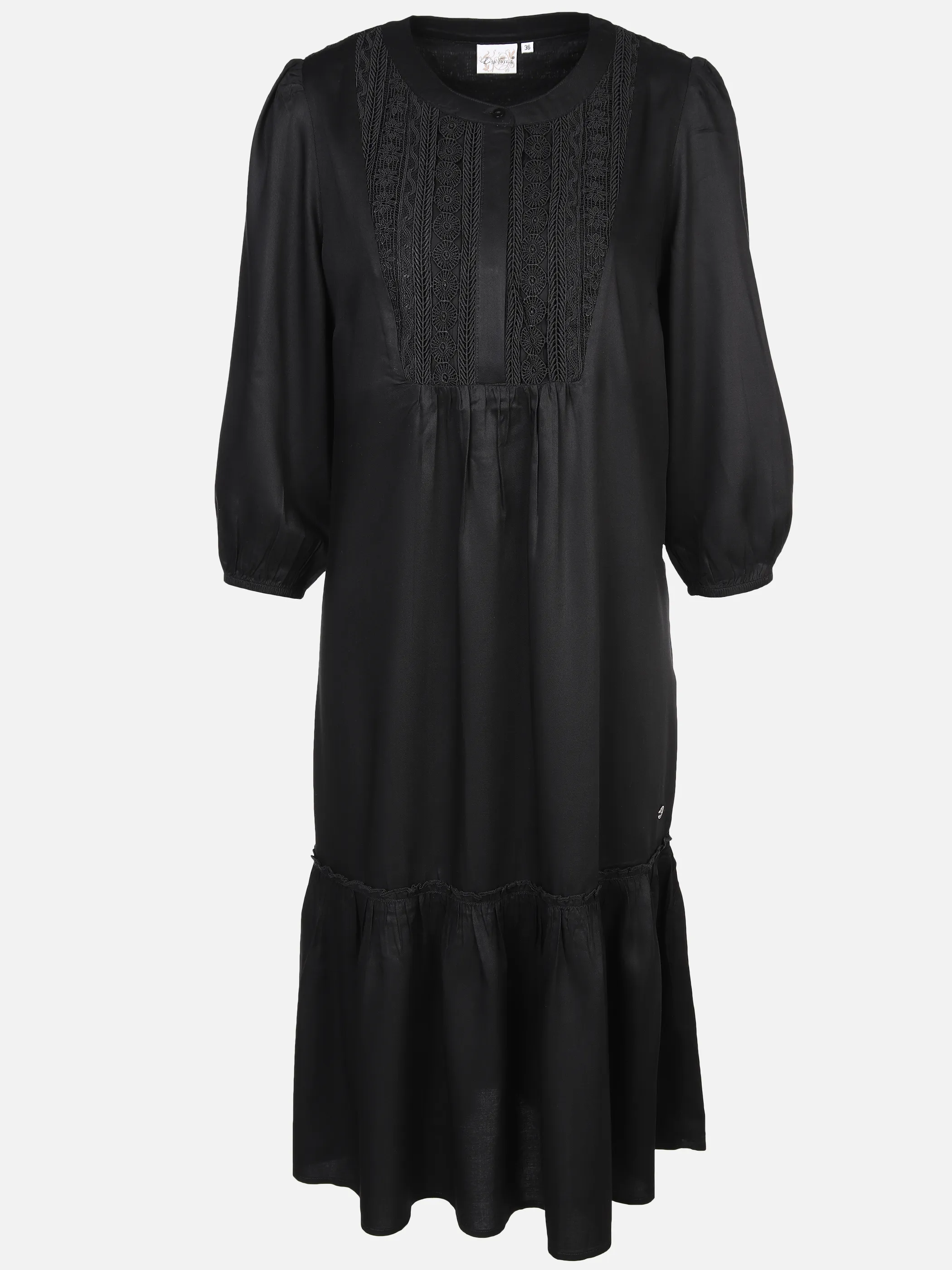 Lisa Tossa Da-Kleid m. Spitze Schwarz 890382 SCHWARZ 1