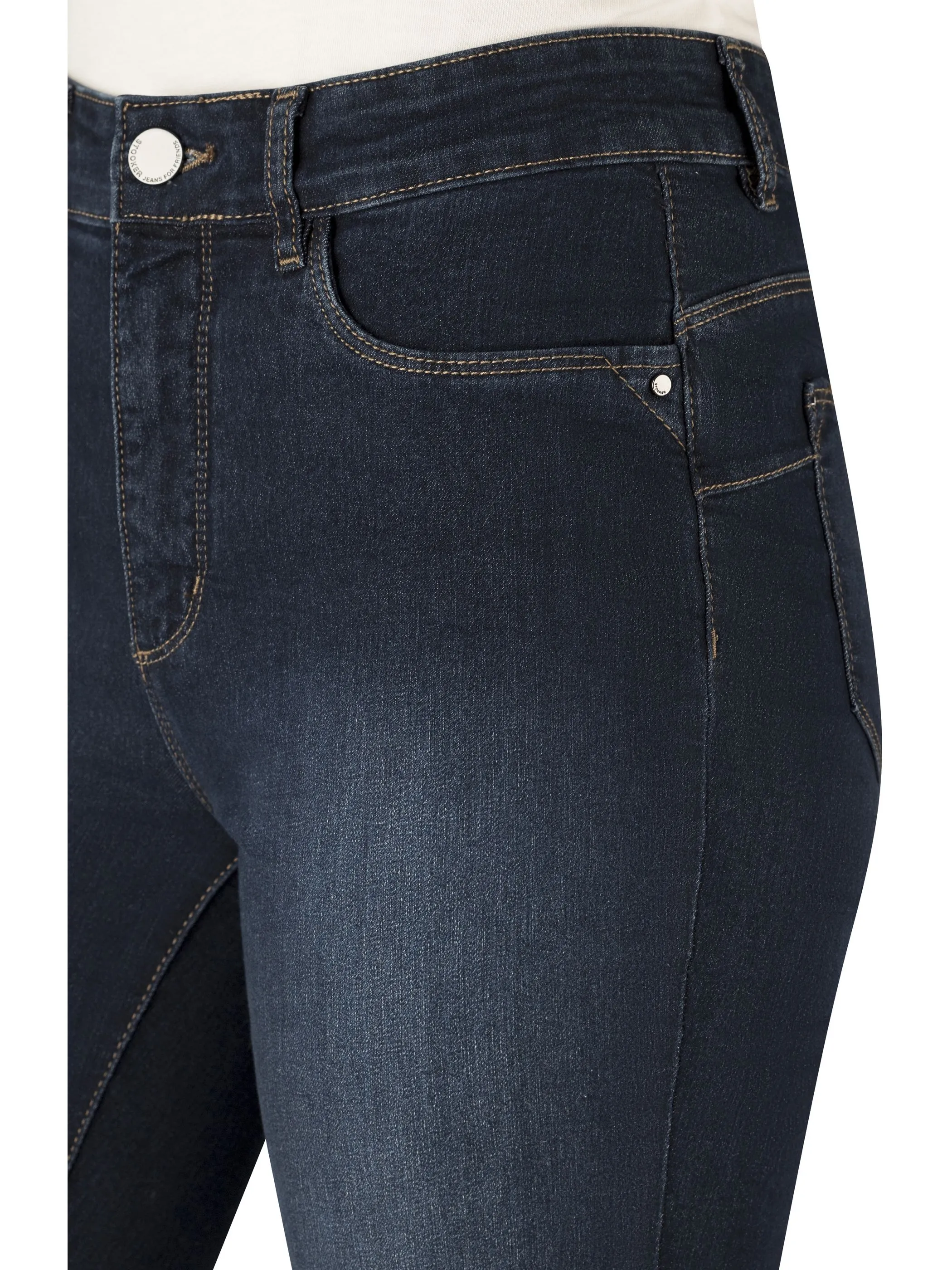 Stooker DOB 11530220007492 Da. Hosen,Milan Blau 801630 7492
