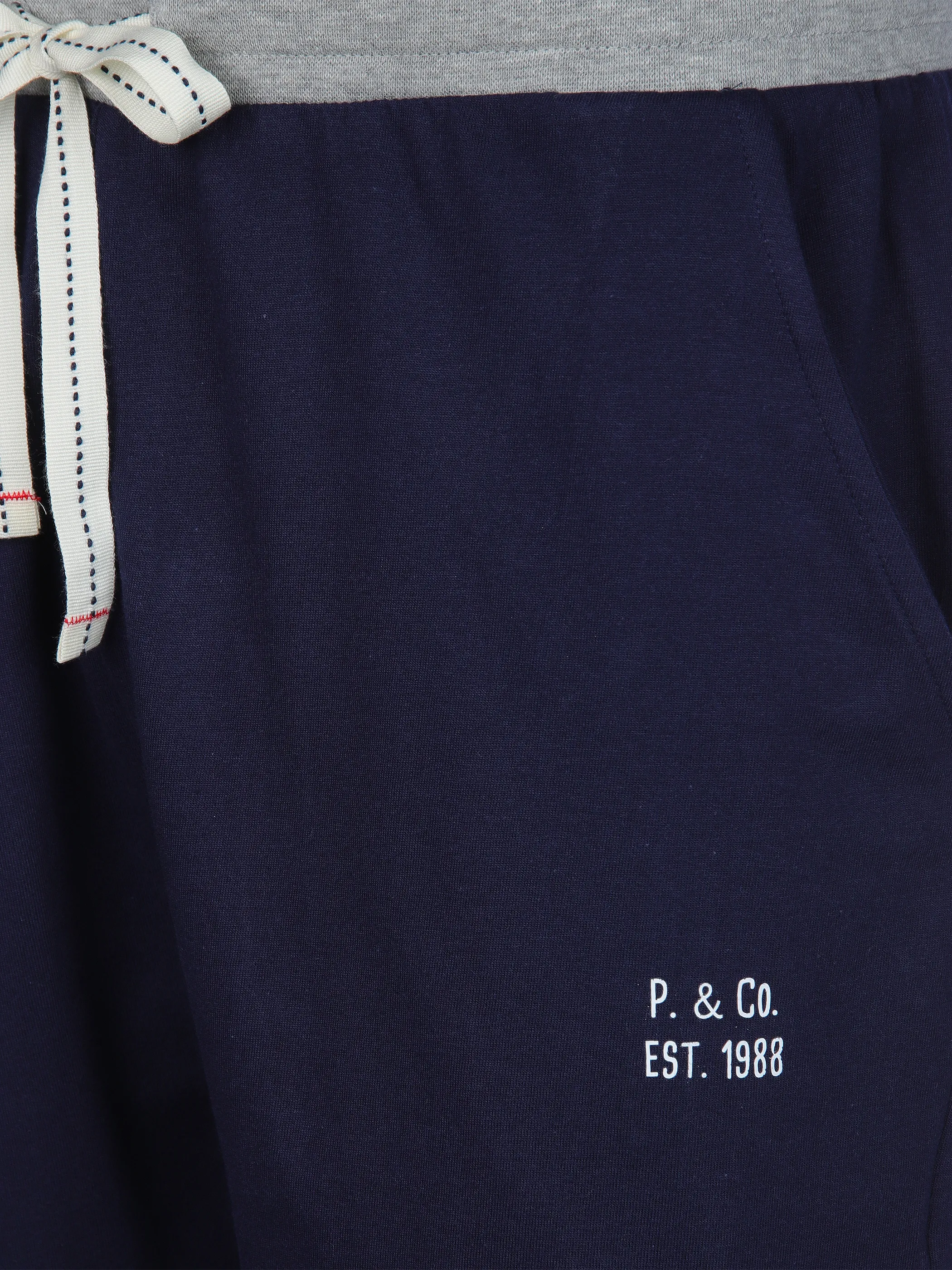 Phil+Co He. Schlafbermuda mit Druck Blau 906804 NAVY 3