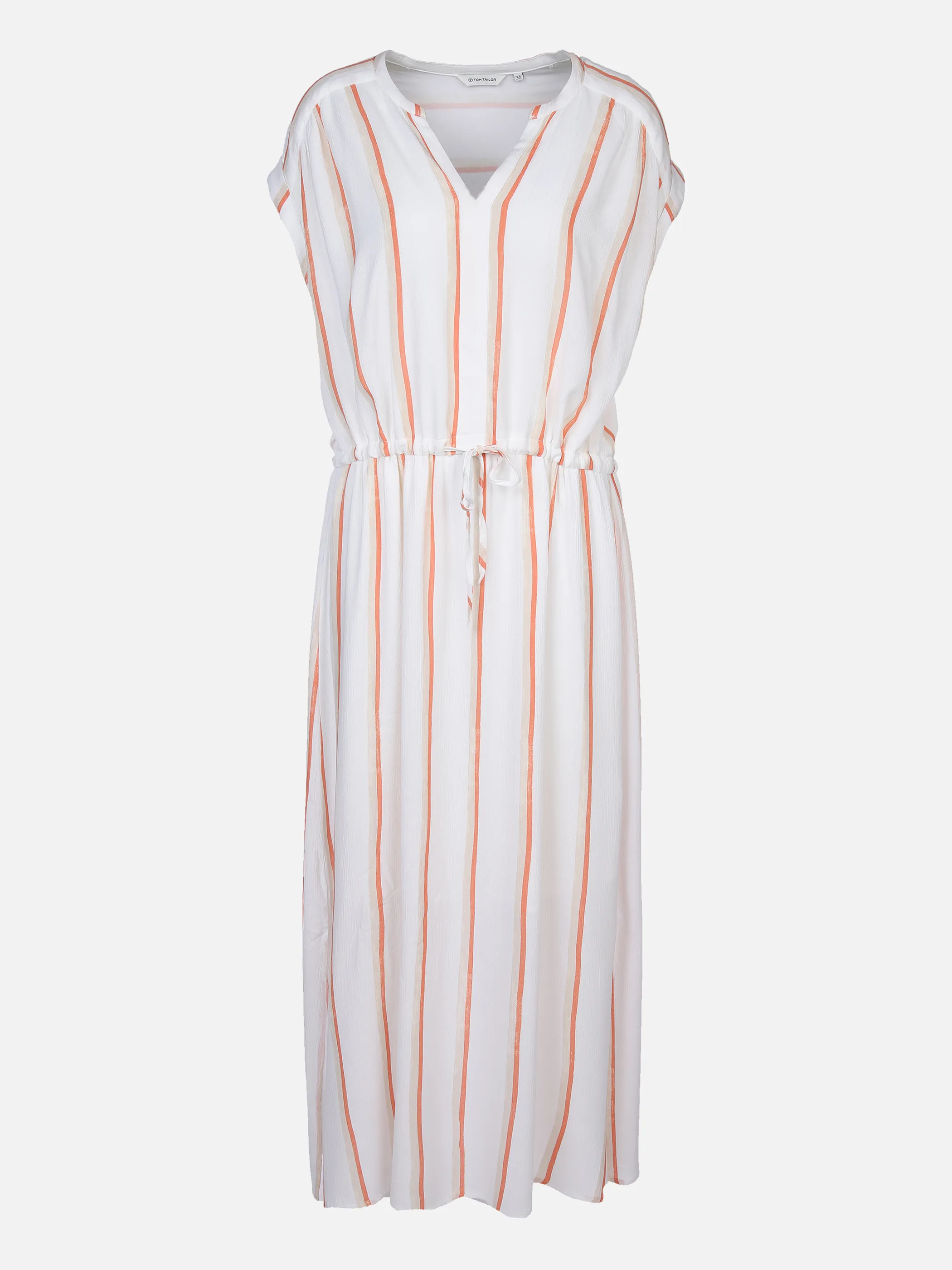 Tom Tailor 1031363 striped crincle dress Weiß 865243 29556 1 Tom Tailor 1031363 striped crincle dress Weiß 865243 29556 1