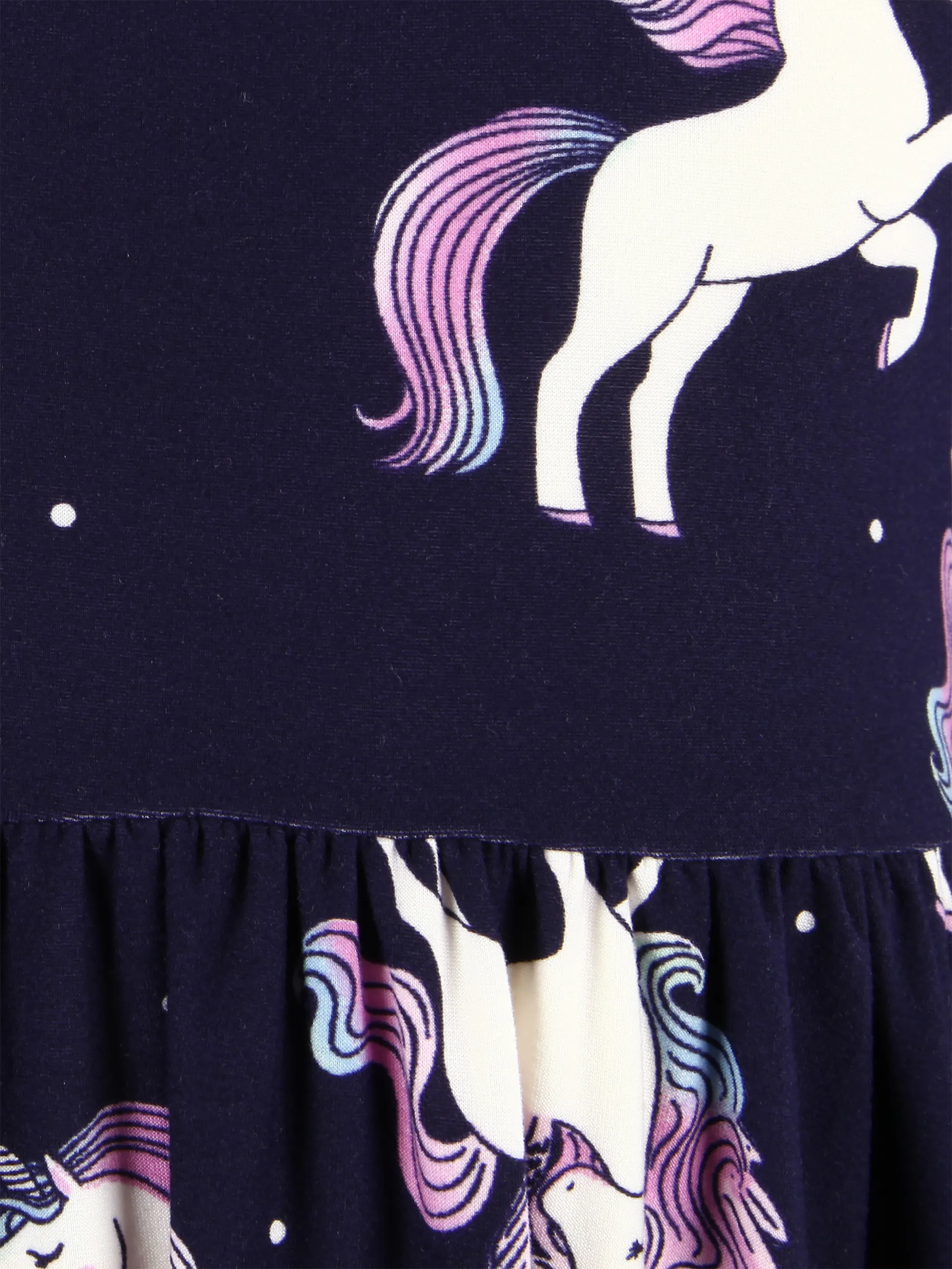 One Way MG Kleid mit AOP in Eclipse Blau 921613 BLAU 3