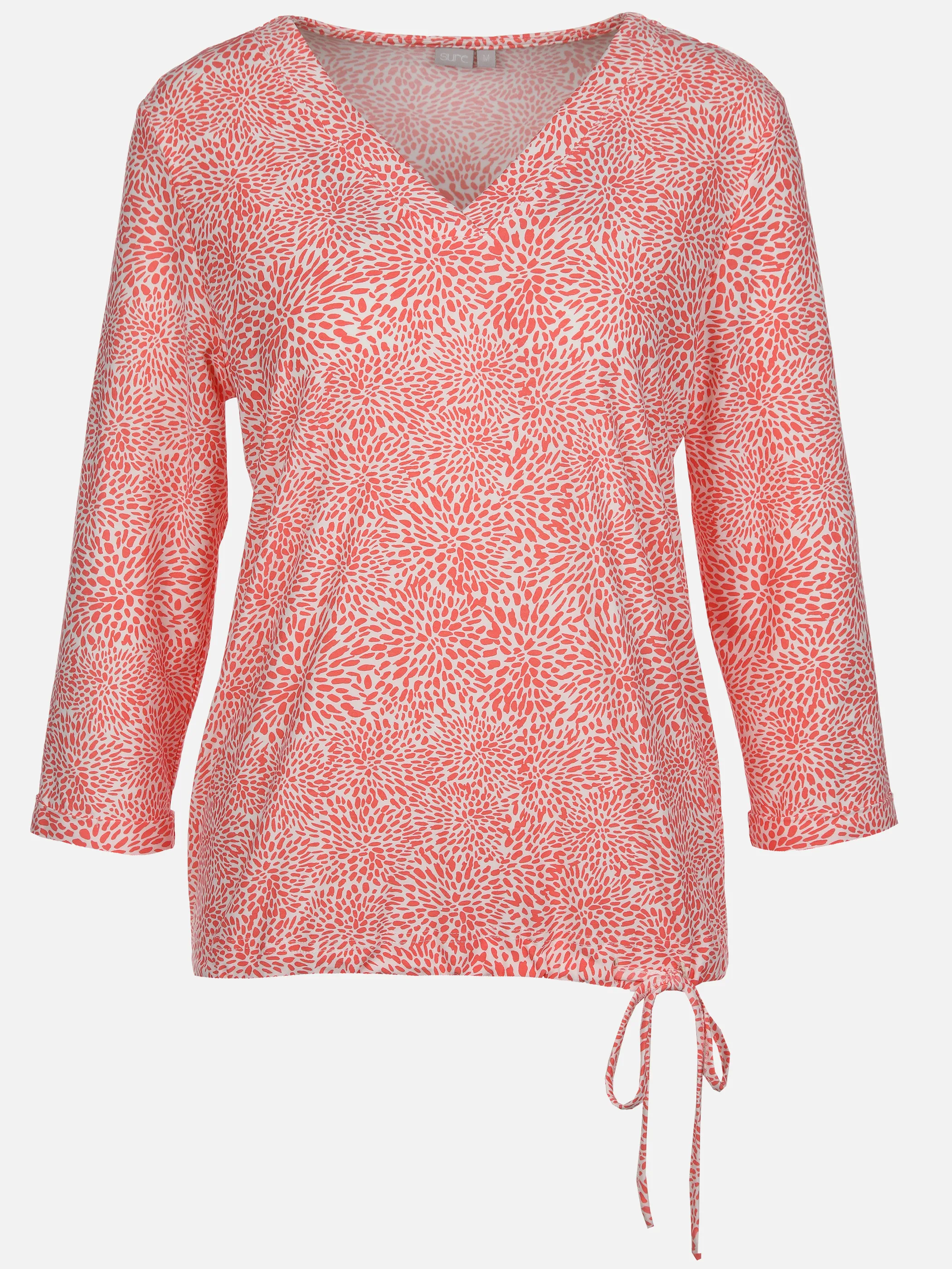 Sure Da-Druck-Shirt V-Ausschnitt Pink 867579 MELON 1