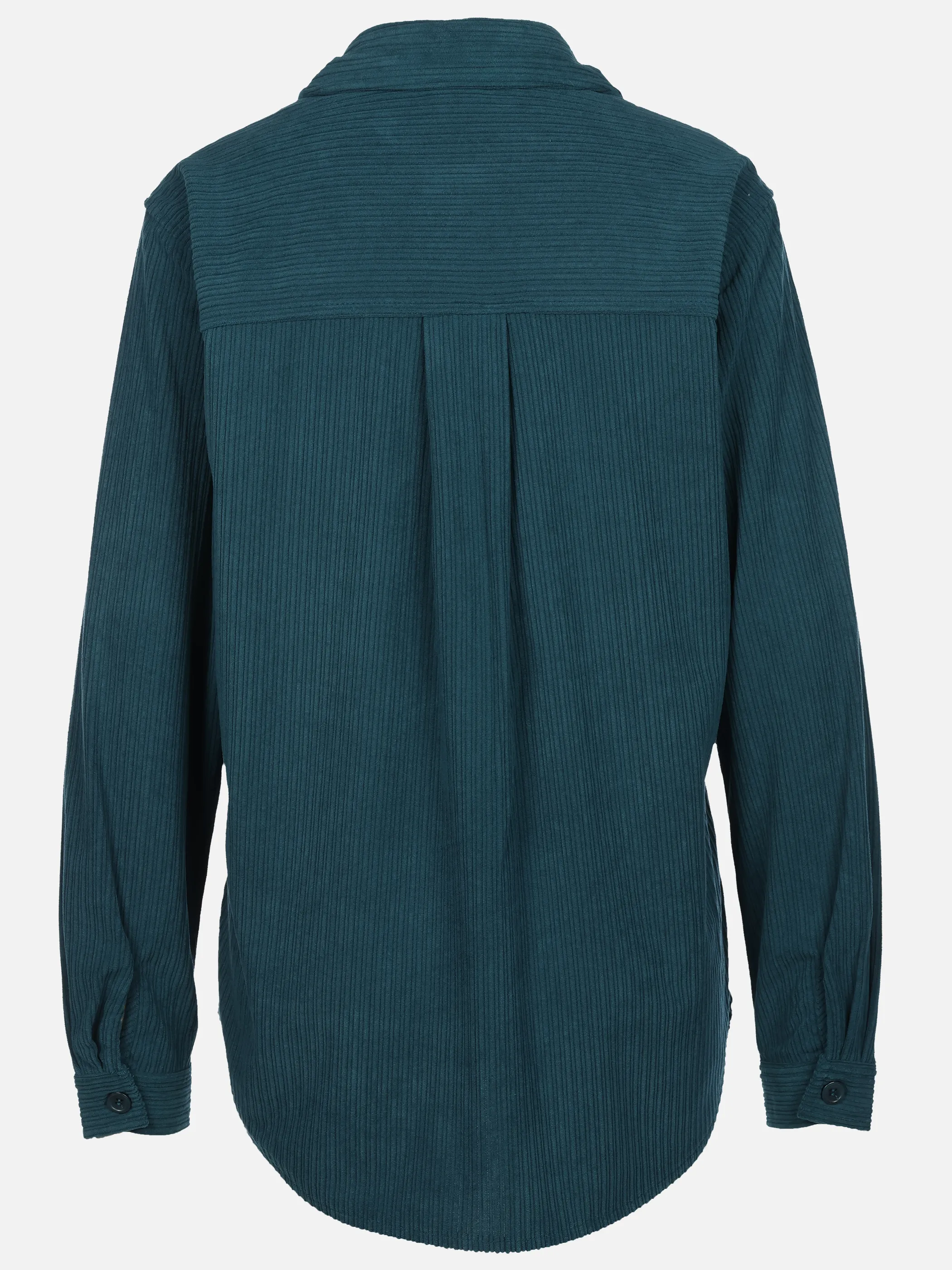 Sure Da-Cordbluse m. Kentkragen Türkis 929062 PETROL 2