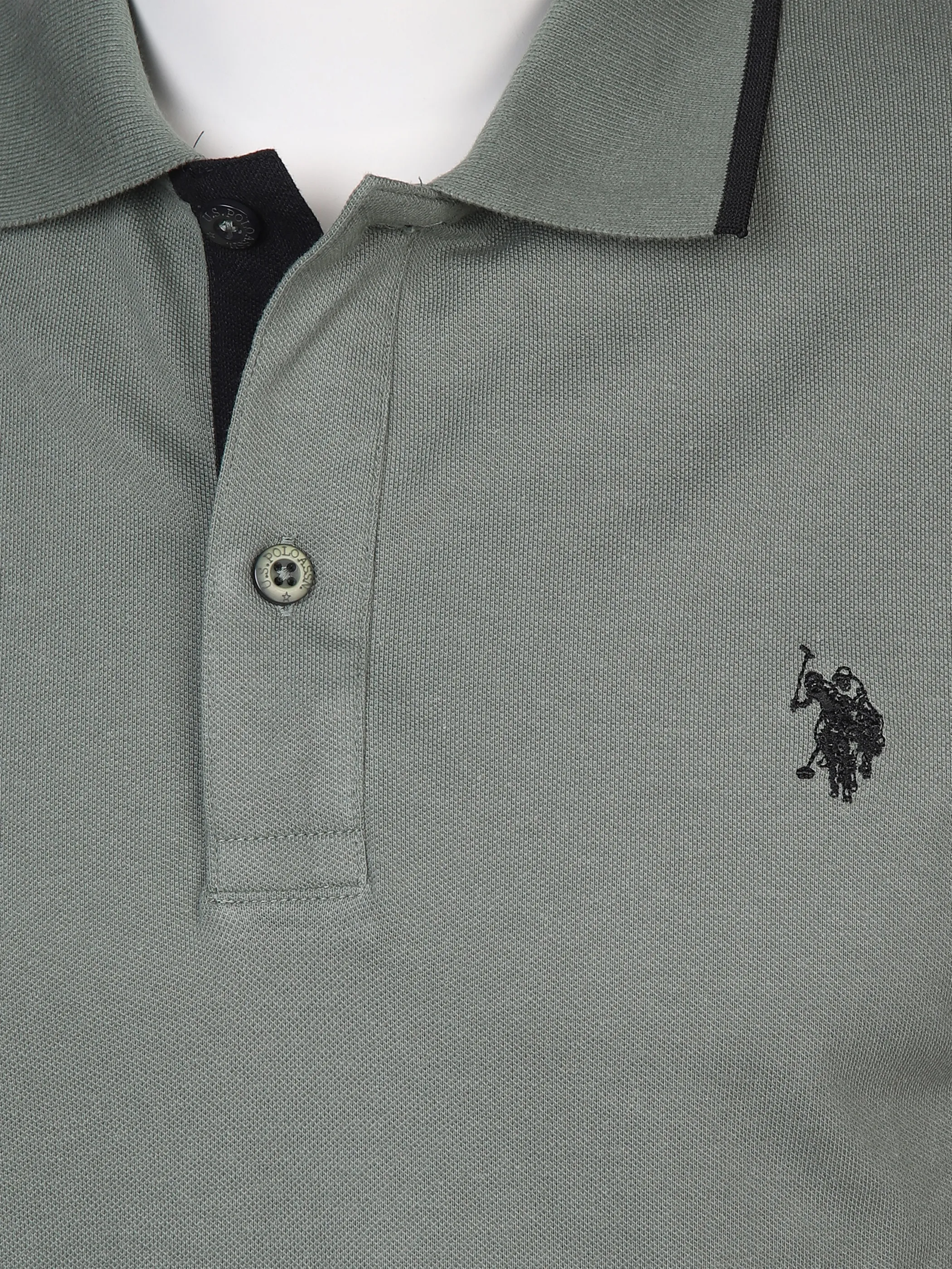 U.S. Polo Assn. He. Poloshirt 1/2 Arm uni Braun 861379 542 KHAKI 3 U.S. Polo Assn. He. Poloshirt 1/2 Arm uni Braun 861379 542 KHAKI 3