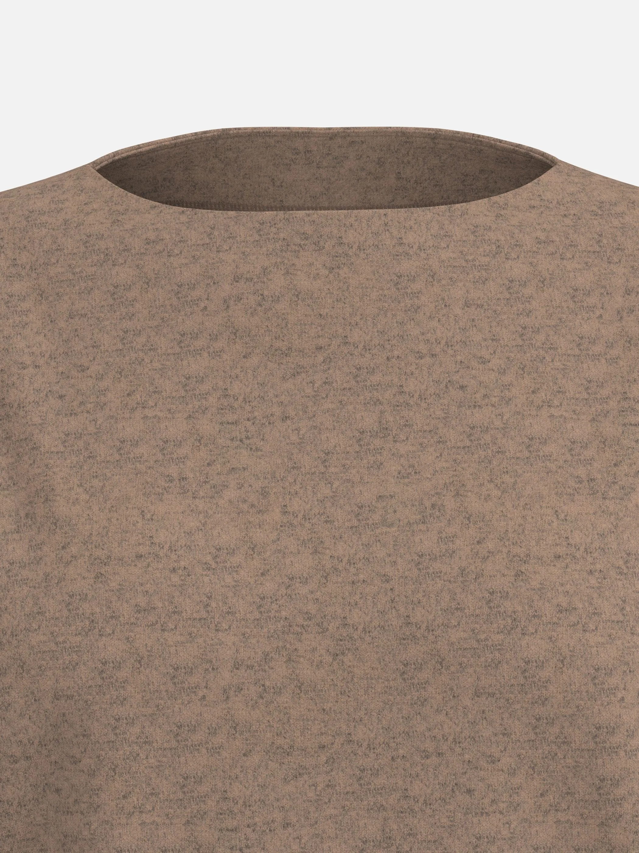 Sure Da-Flausch-Shirt 3/4 Arm Braun 930031 AMPHORAMEL 3