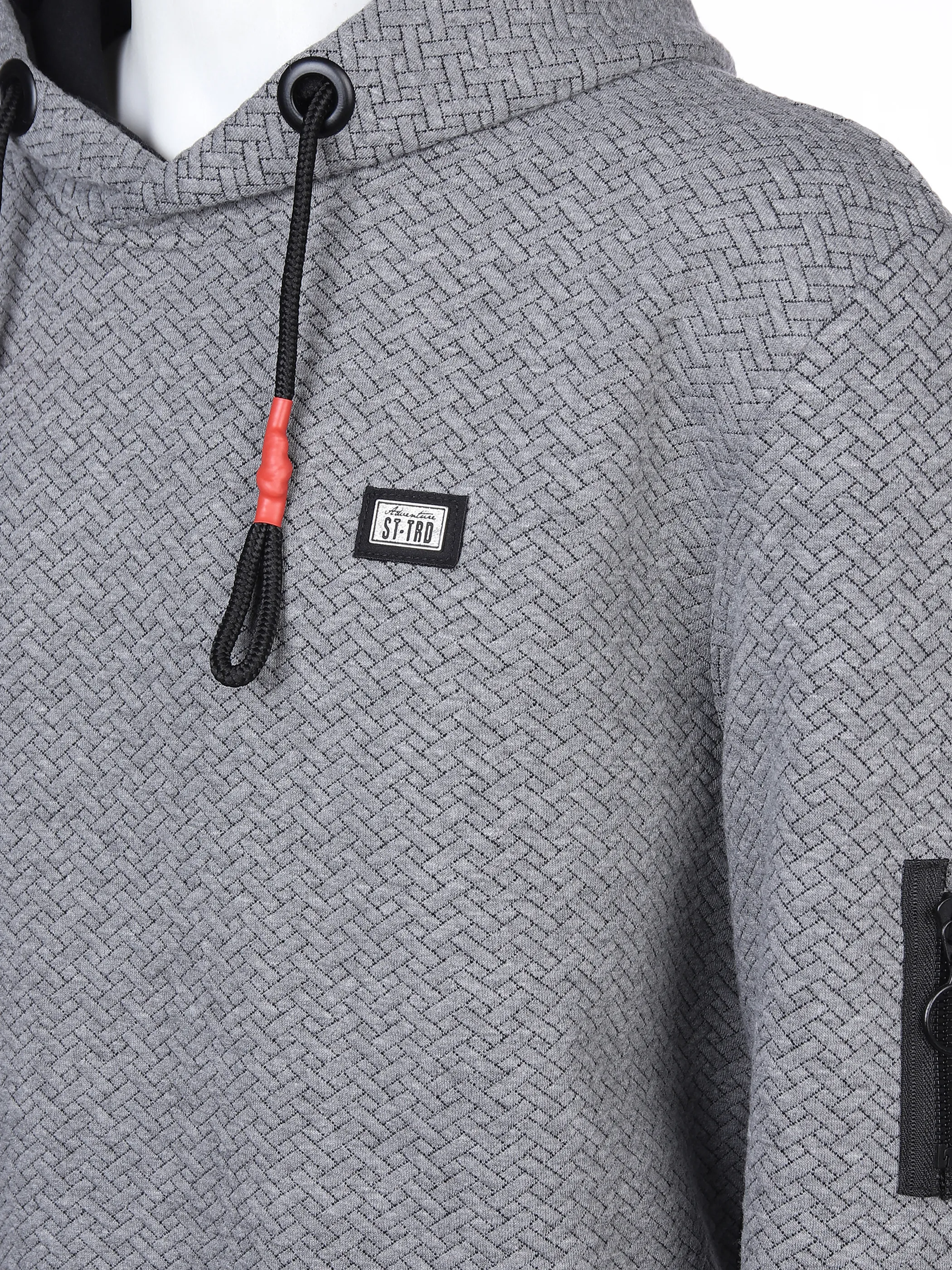 Southern Territory He. Kapuzensweatshirt waffle Grau 874389 GRAU MEL 3 Southern Territory He. Kapuzensweatshirt waffle Grau 874389 GRAU MEL 3