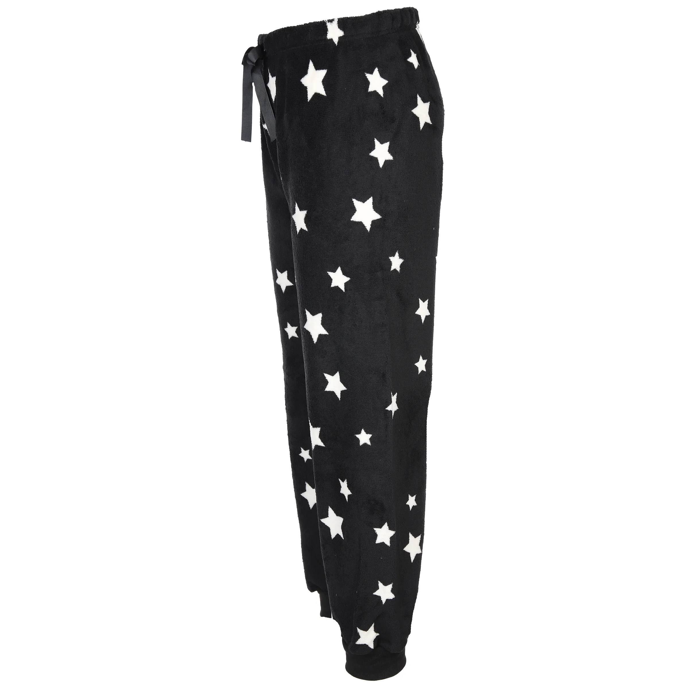 Sure Da Kuschelfleece Loungehose Schwarz 885472 SW/CR 3