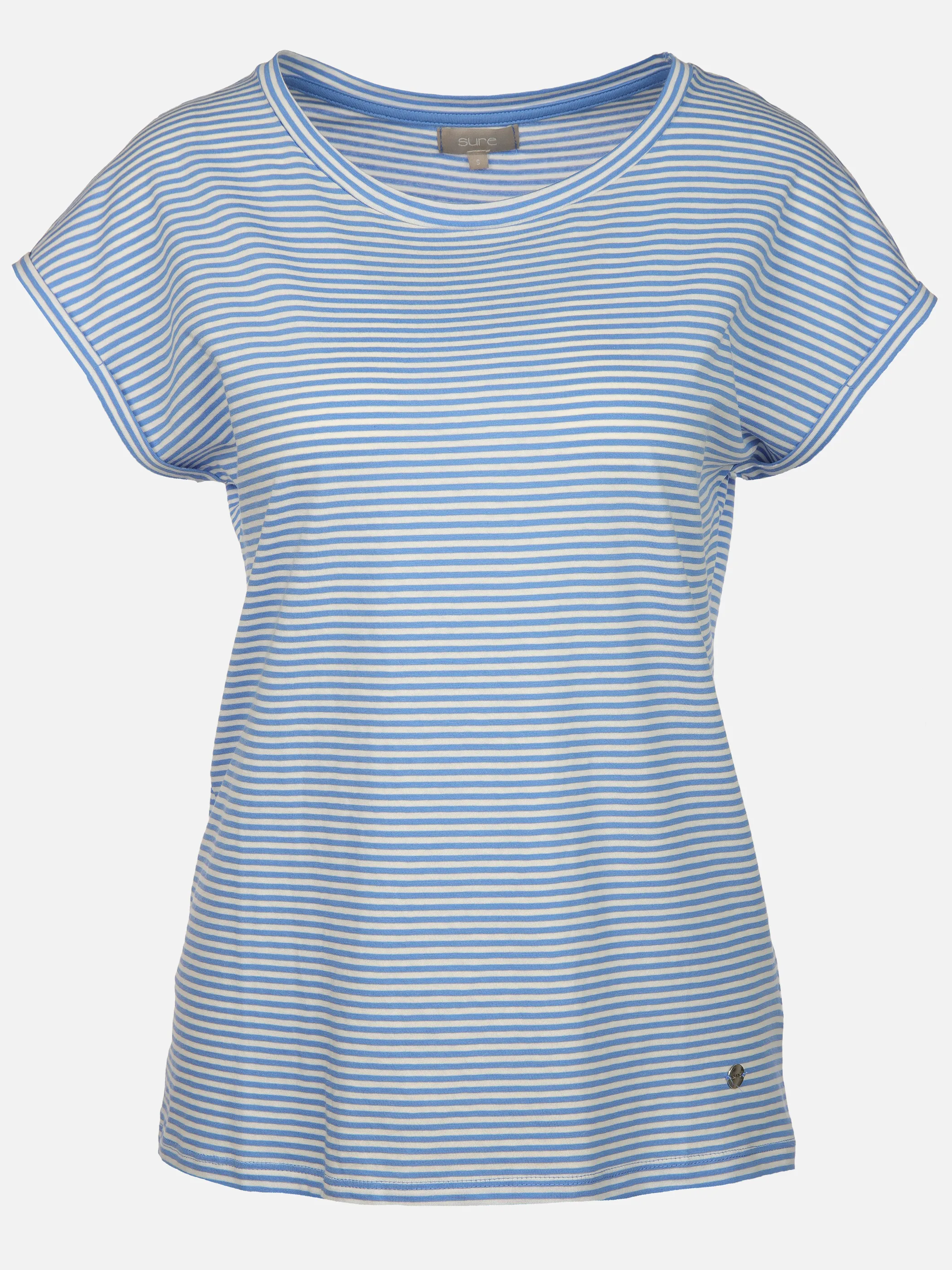 Sure Da-T-Shirt gestreift Blau 907080 BLUE 1 Sure Da-T-Shirt gestreift Blau 907080 BLUE 1