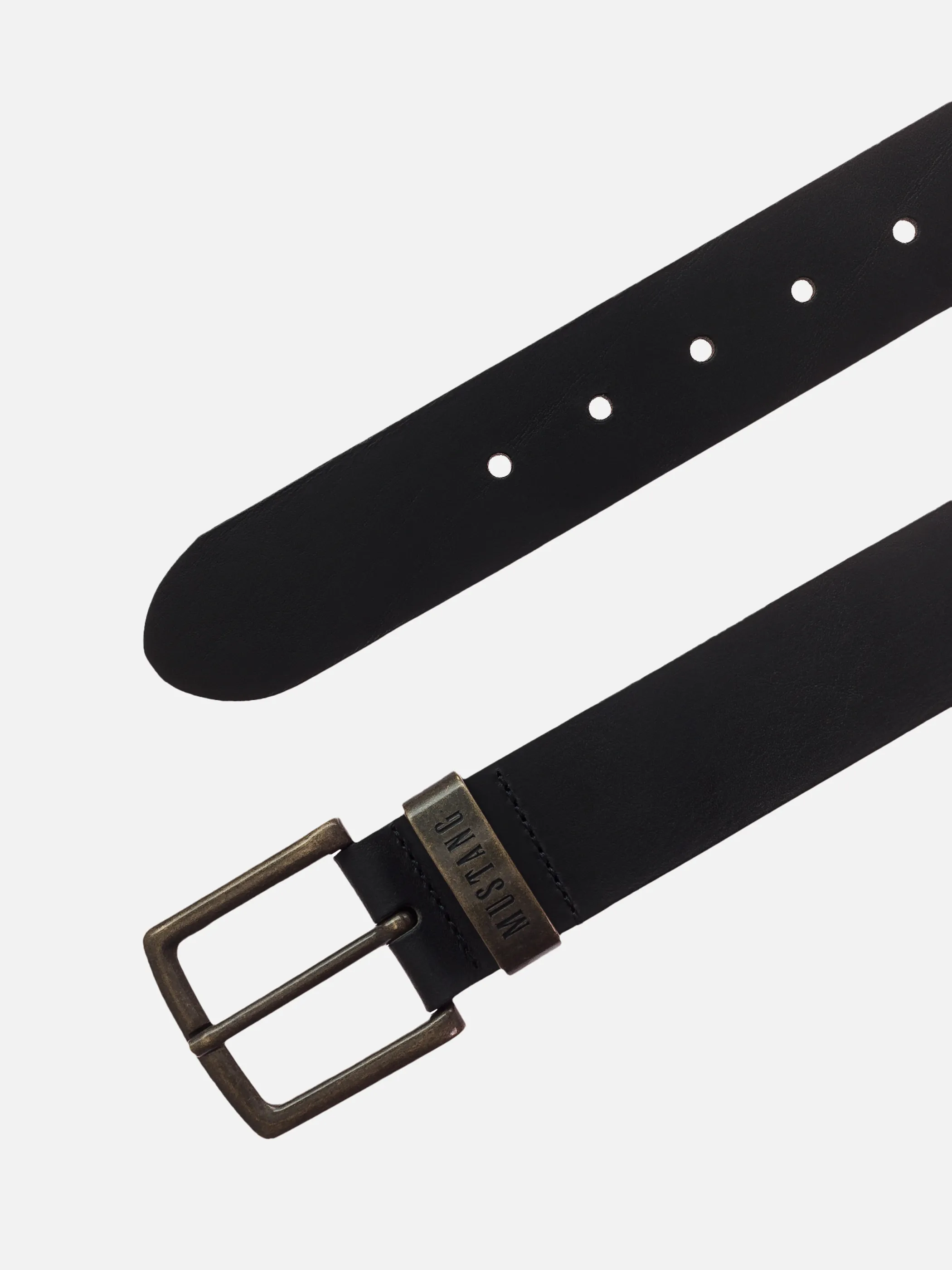 Mustang MG2085L22 40 mm Ledergürtel Q. Schwarz 917604 0790 3 Mustang MG2085L22 40 mm Ledergürtel Q. Schwarz 917604 0790 3