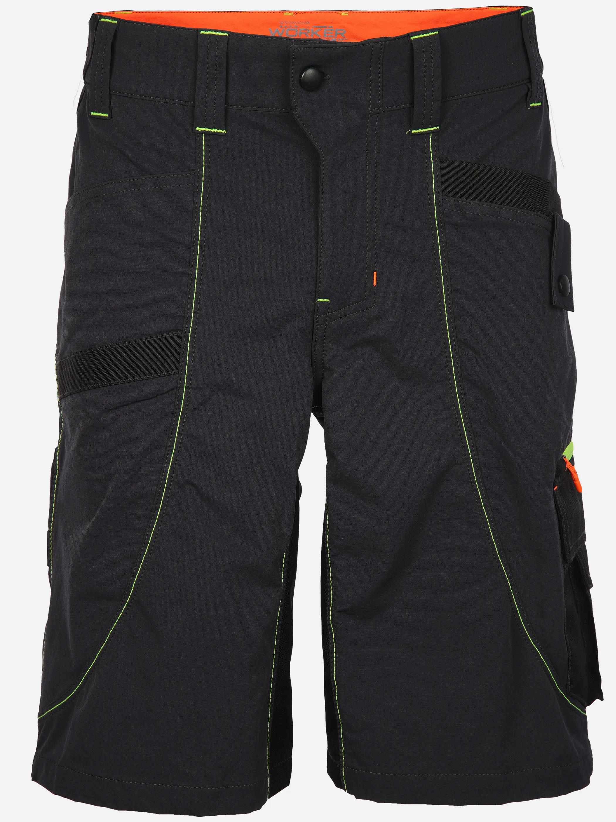 Worker He. Arbeitsshort 4-Wege Stretch Grau 906260 ANTHRA 1