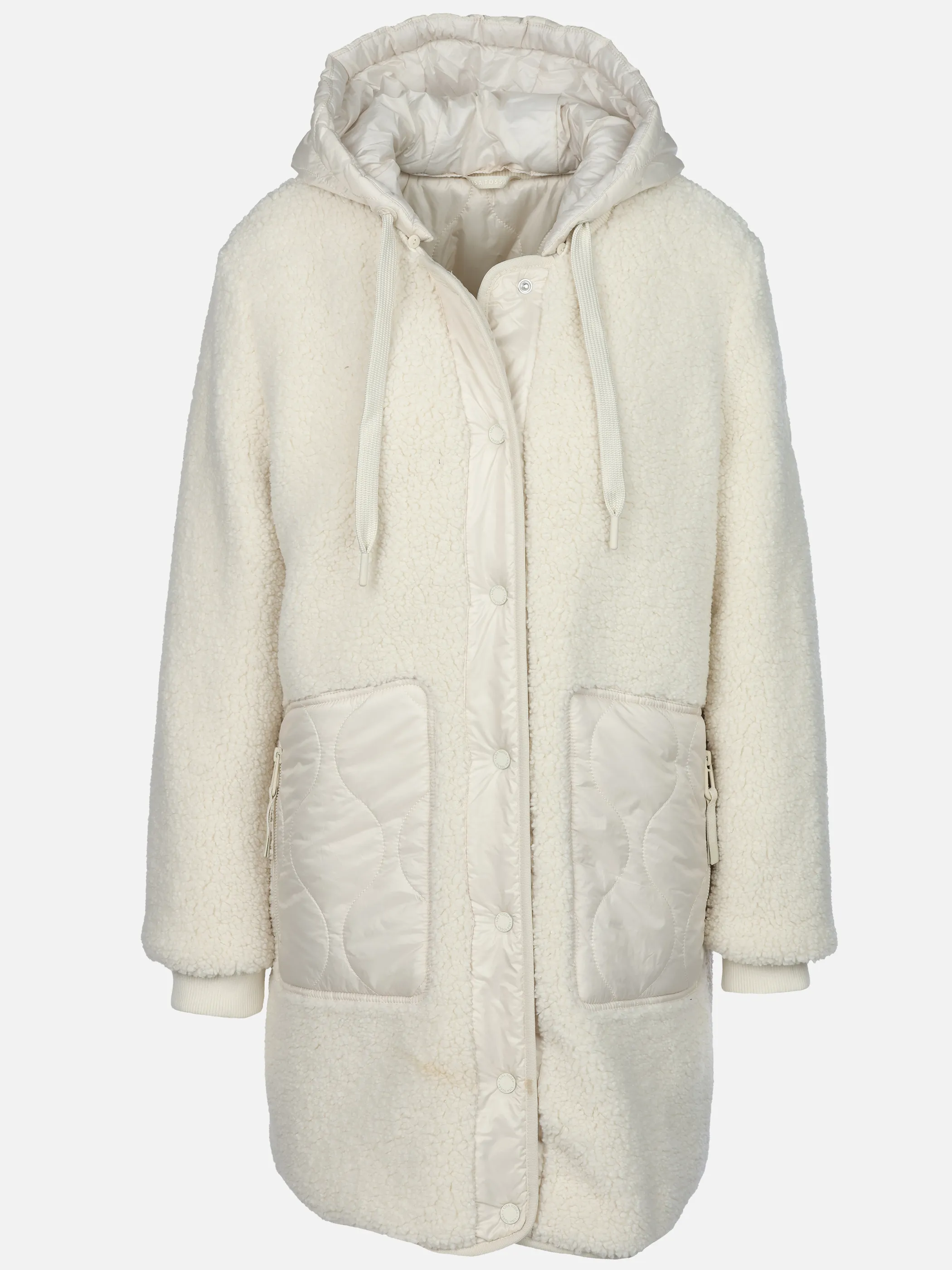 Lisa Tossa Da-Wendemantel, Teddy/Stepp Beige 929397 BEIGE 1
