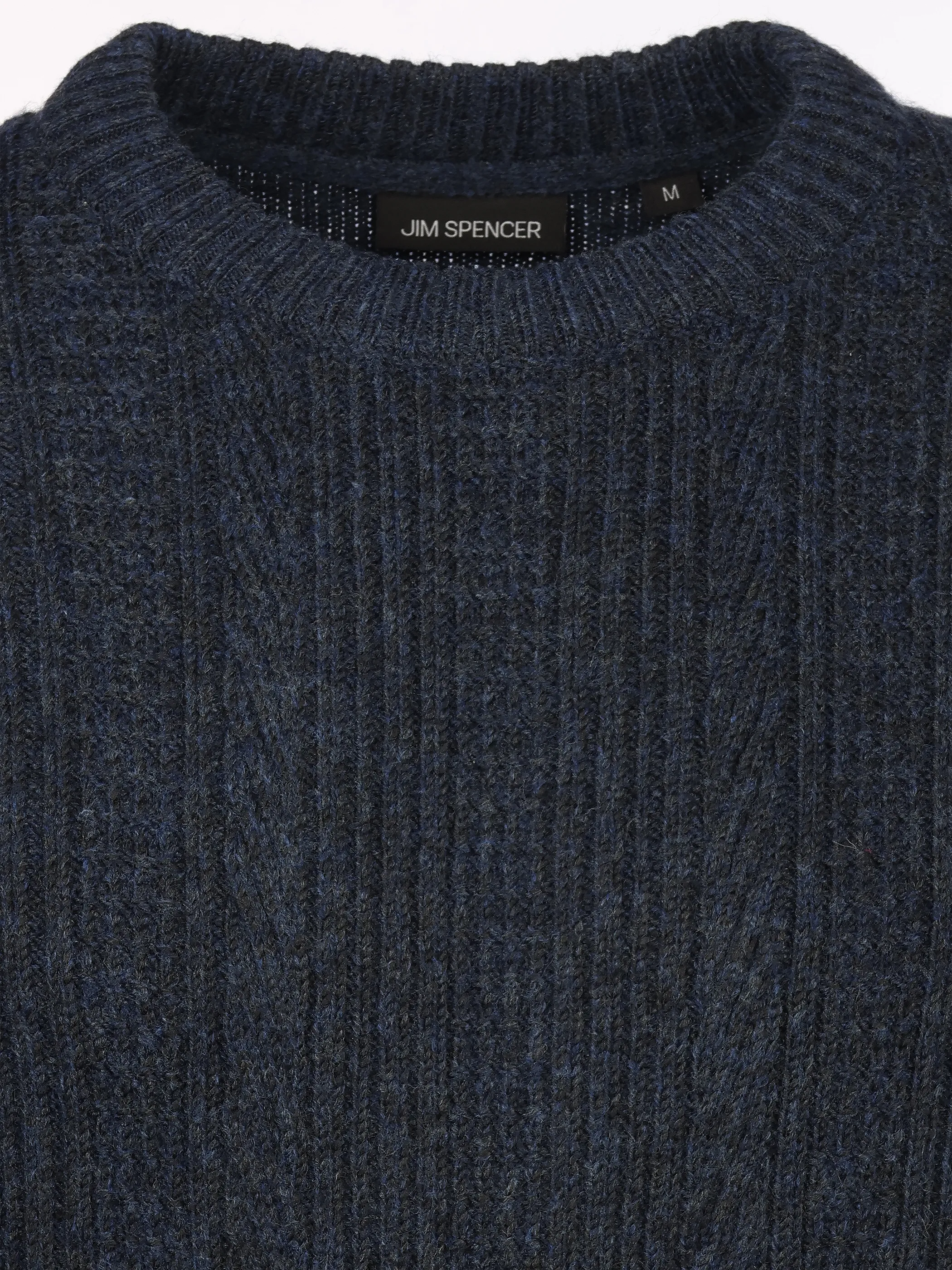 Jim Spencer He. Pullover Edelstrick Blau 931181 NAVY 3