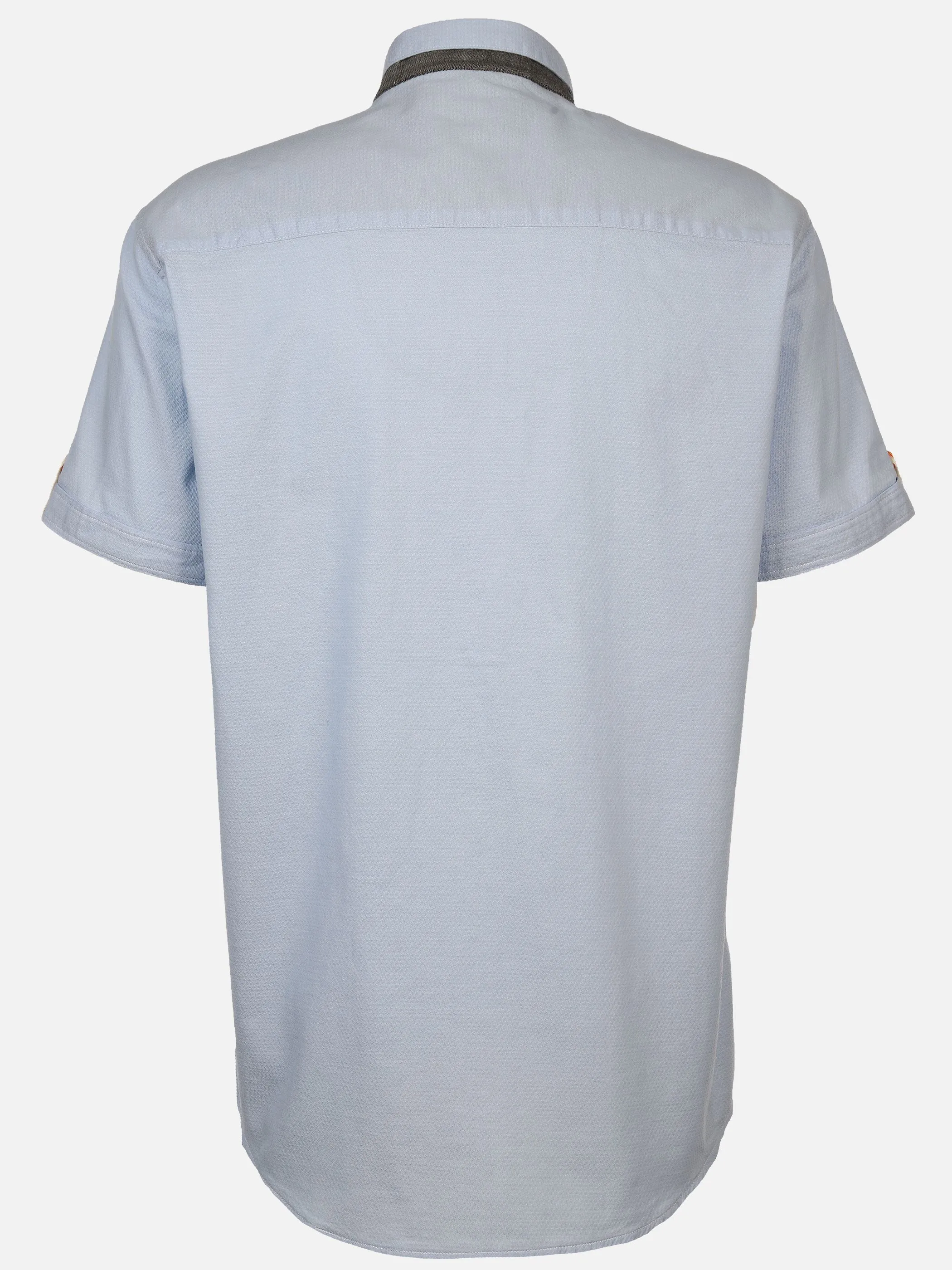 Jim Spencer He. Stehkragenhemd 1/2 Arm Blau 892170 BLUE 2