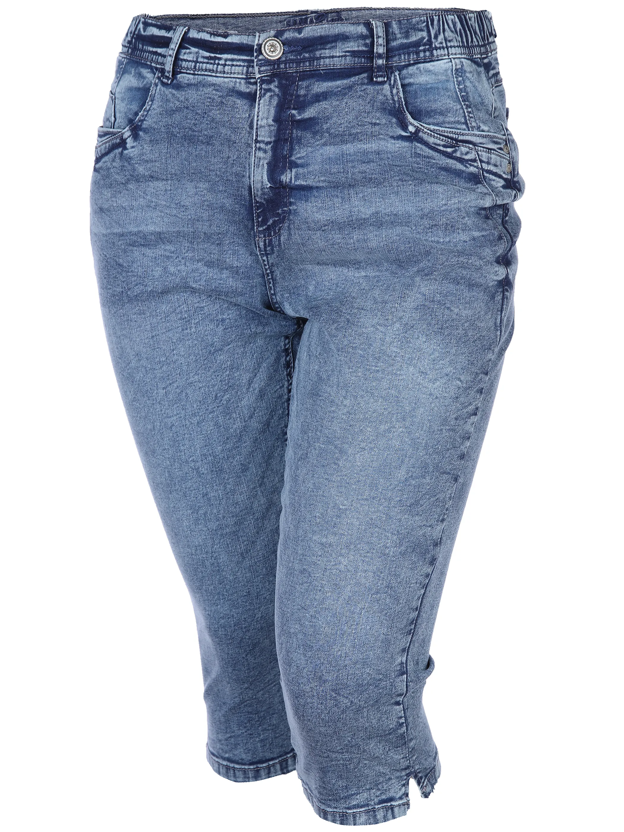 Sonja Blank Da.gr.Gr.Capri Denim Blau 864879 MIDBLUE 1 Sonja Blank Da.gr.Gr.Capri Denim Blau 864879 MIDBLUE 1