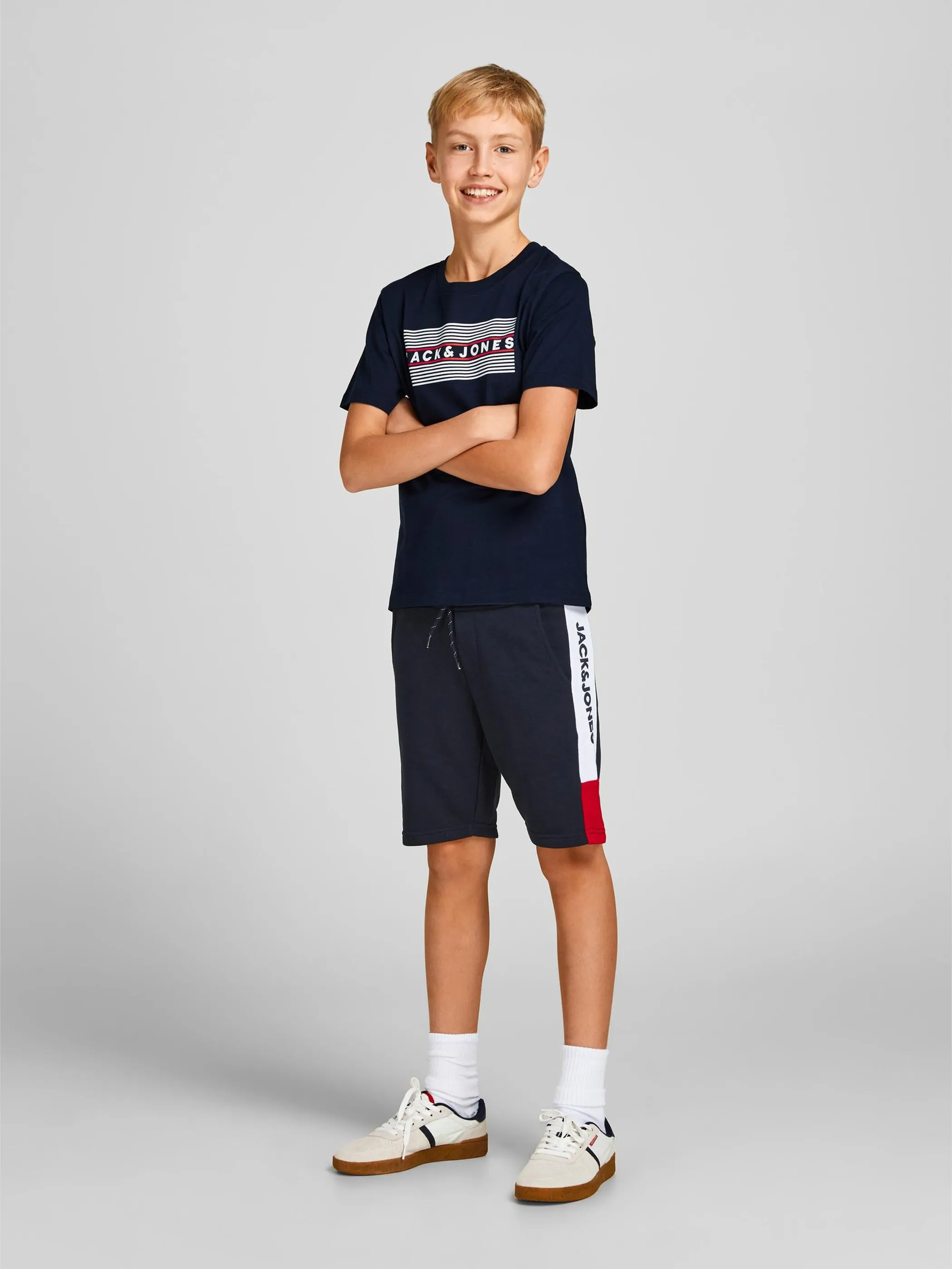 Jack&Jones Junior 12152730 JJECORP LOGO TEE SS C Blau 848088 175876006 3