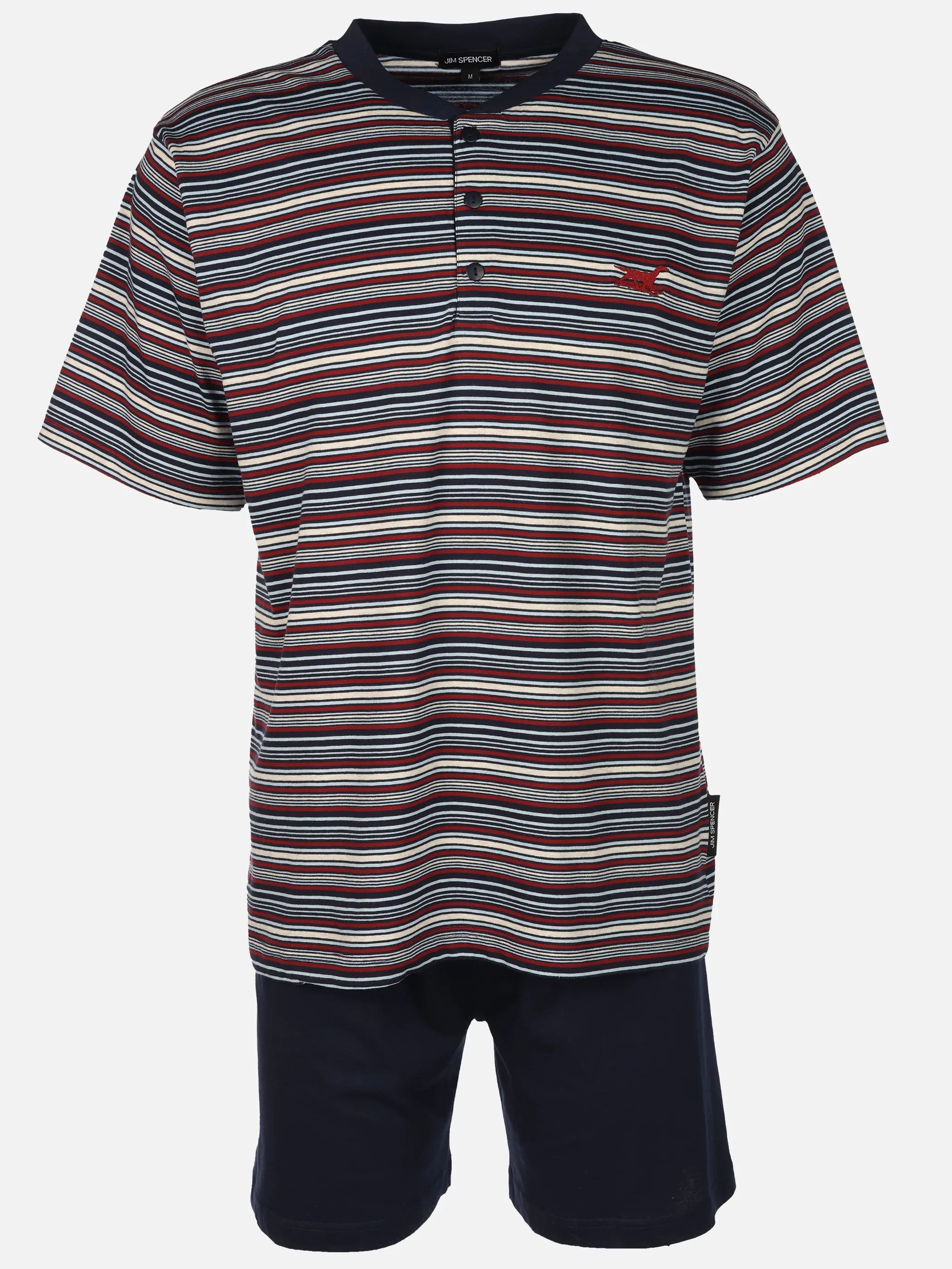 Jim Spencer He. Schlafshorty Serafino gest Blau 923113 NAVY 1