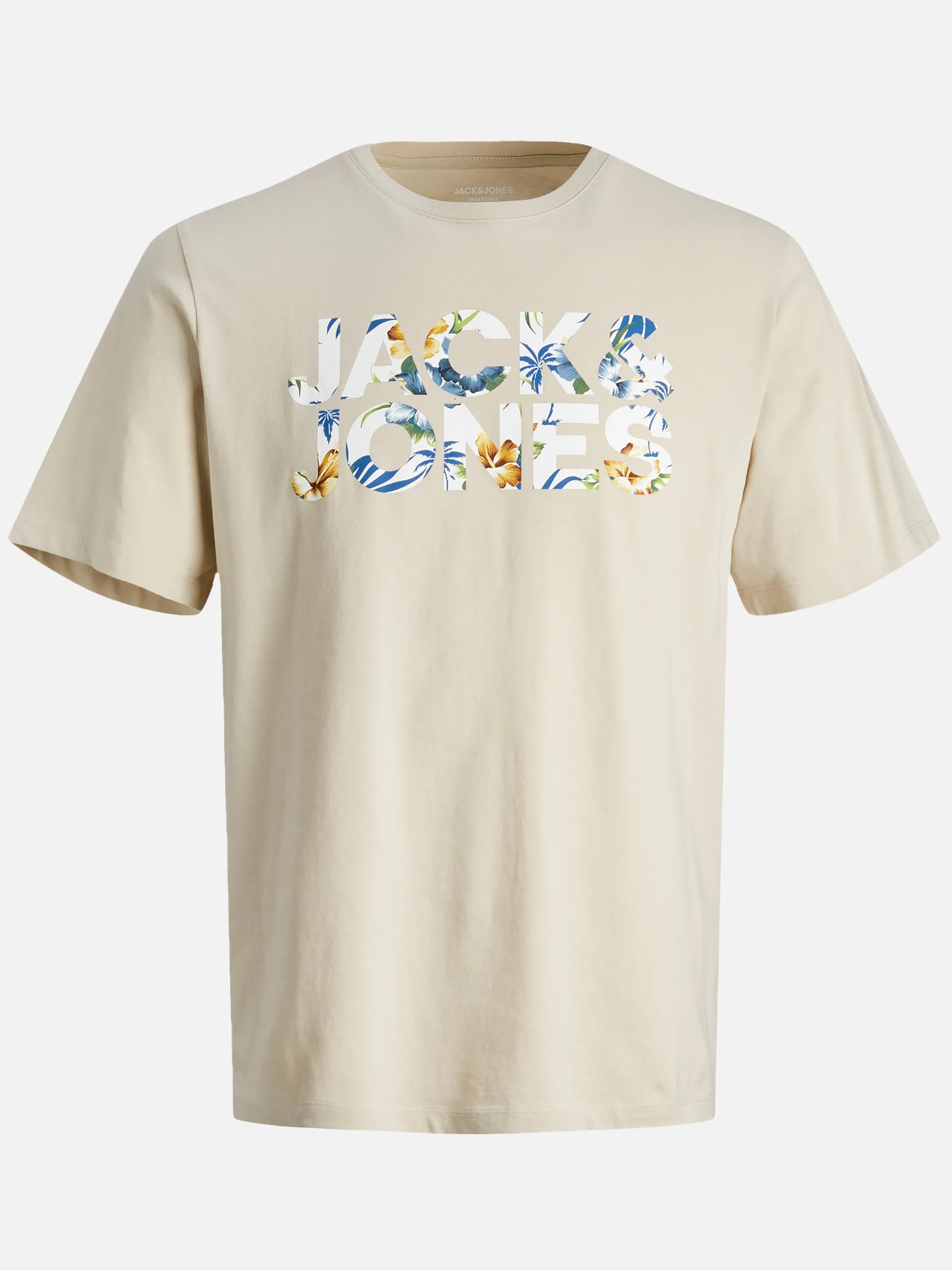 Jack Jones 12250683 JJEJEFF CORP LOGO TEE Weiß 887731 176631001 1
