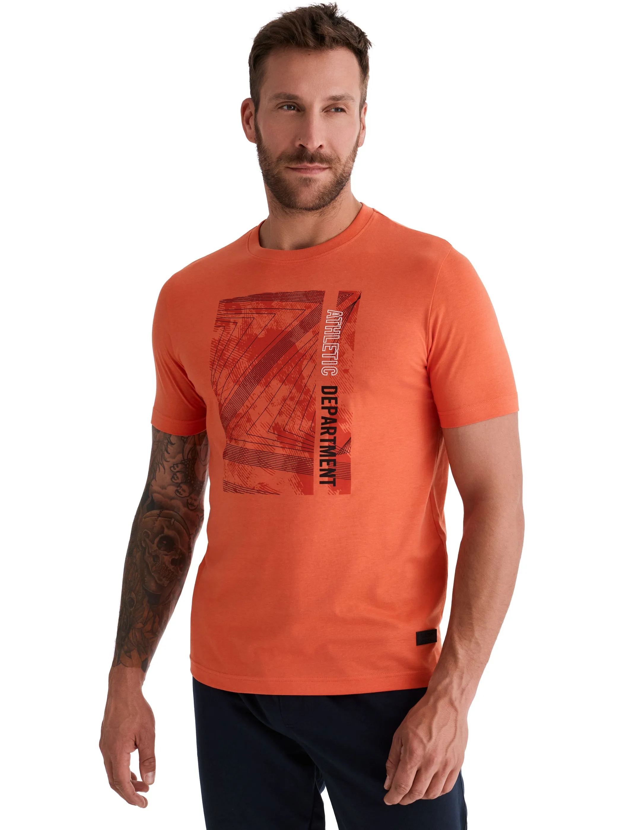 Stooker Athletic 74306680002687 He-T-Shirt TIM Orange 928346 2687 1