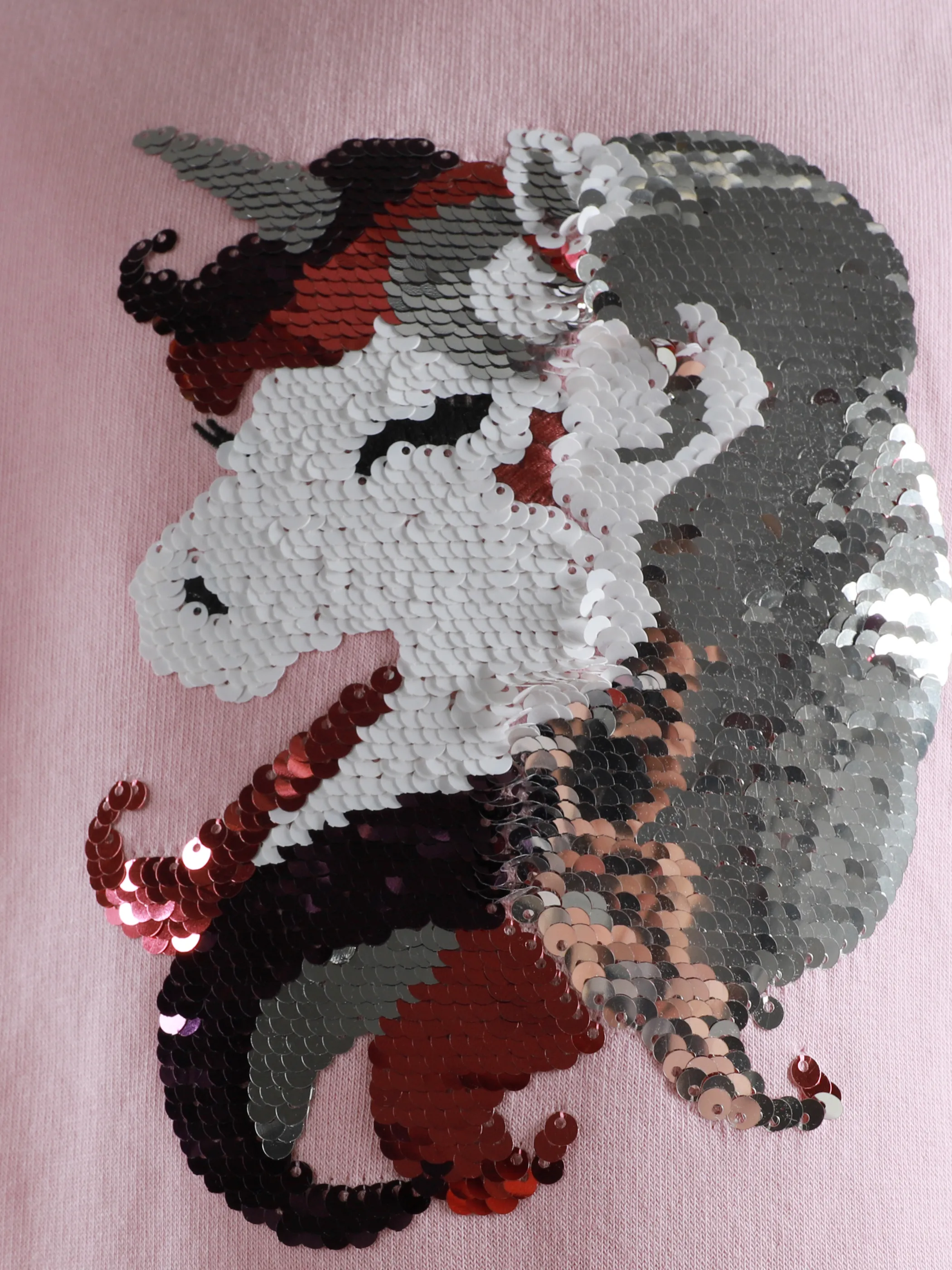 One Way KM Sweatshirt mit Einhorn Print in rosa Rosa 913334 ROSA 4
