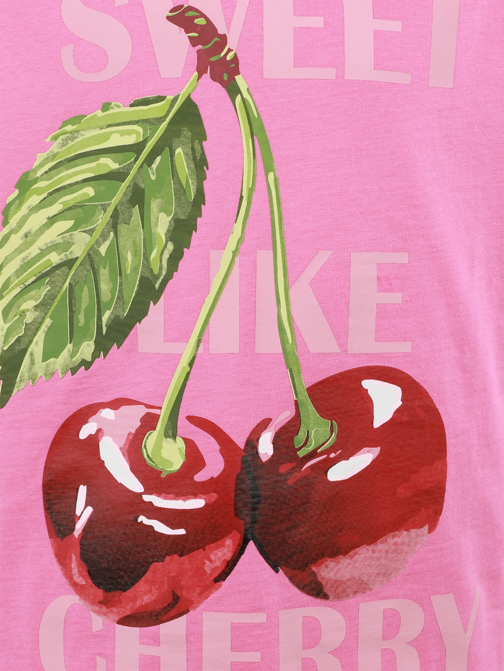 One Way TG T-Shirt mit kirschen FP in pink Pink 923253 PINK 3