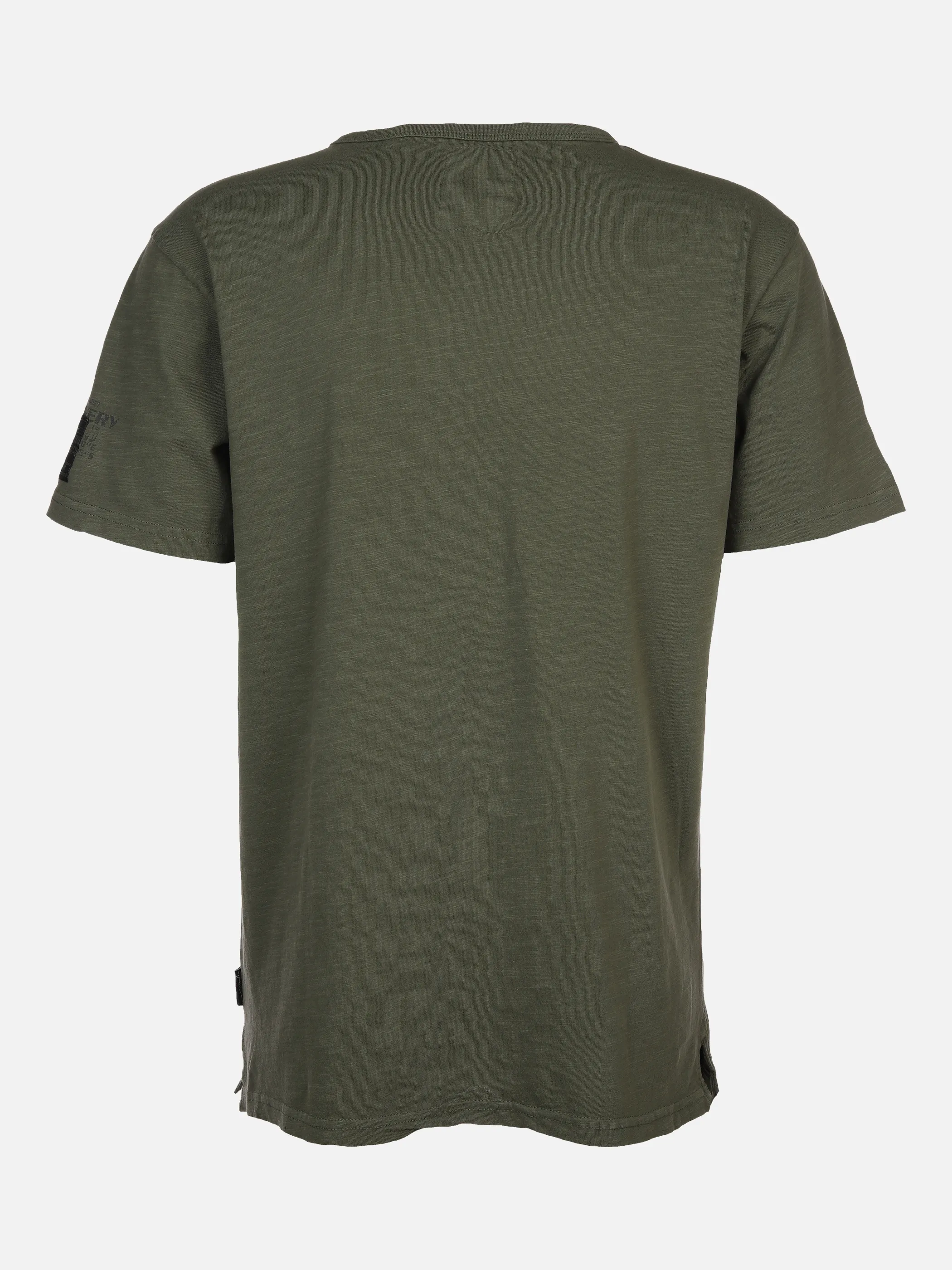 Southern Territory He. Henleyshirt 1/2 Arm washer Grün 878482 OLIVE 2