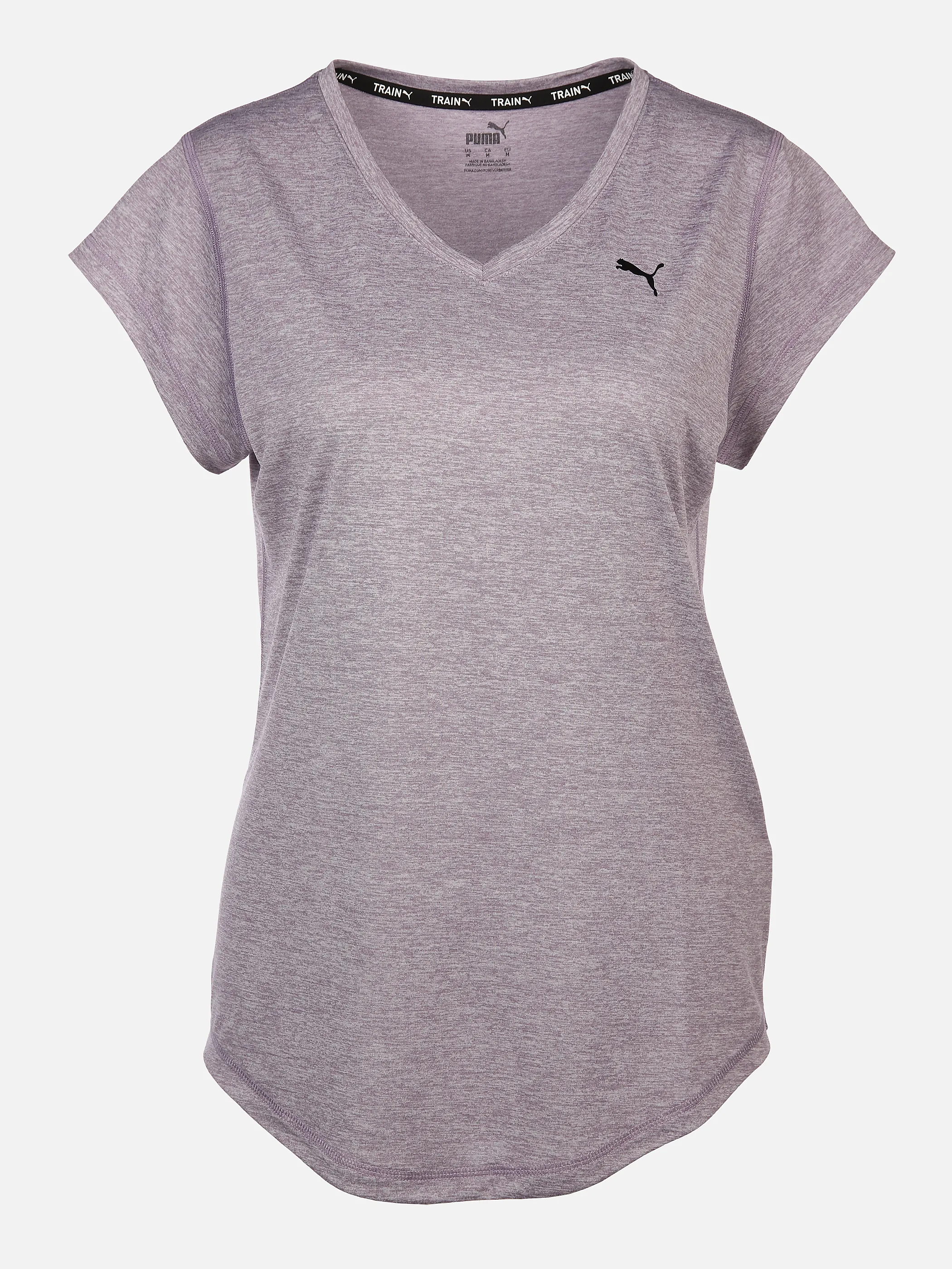 Puma 526226 Da-T-Shirt, V-Neck Lila 897587 0030 1
