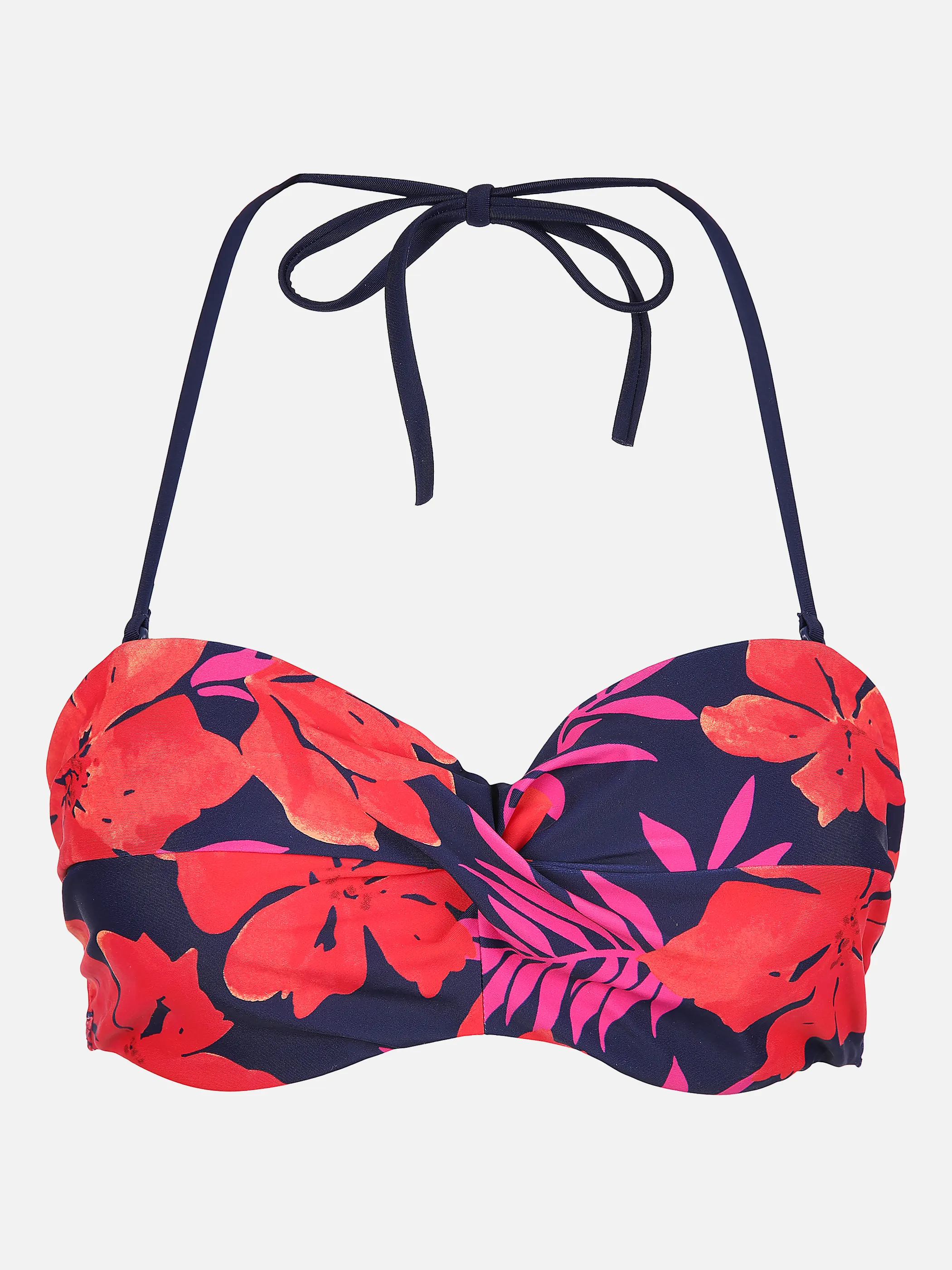Grinario Sports Da-Bandeau-Top Blau 863006 NAVY/PINK 1