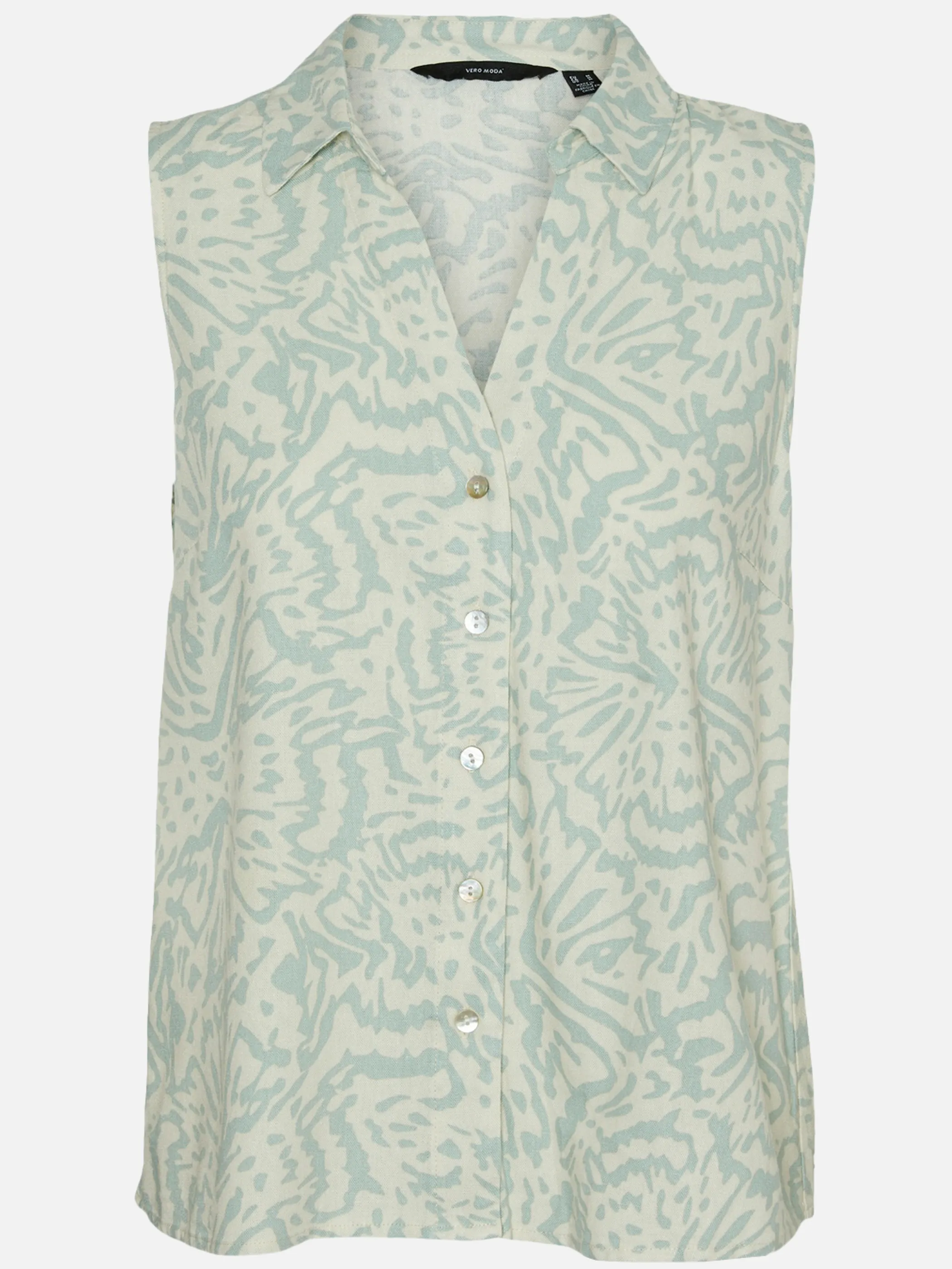 Vero Moda 10303648 VMMYMILO SL V-NECK SH Grün 891860 267775003 1 Vero Moda 10303648 VMMYMILO SL V-NECK SH Grün 891860 267775003 1