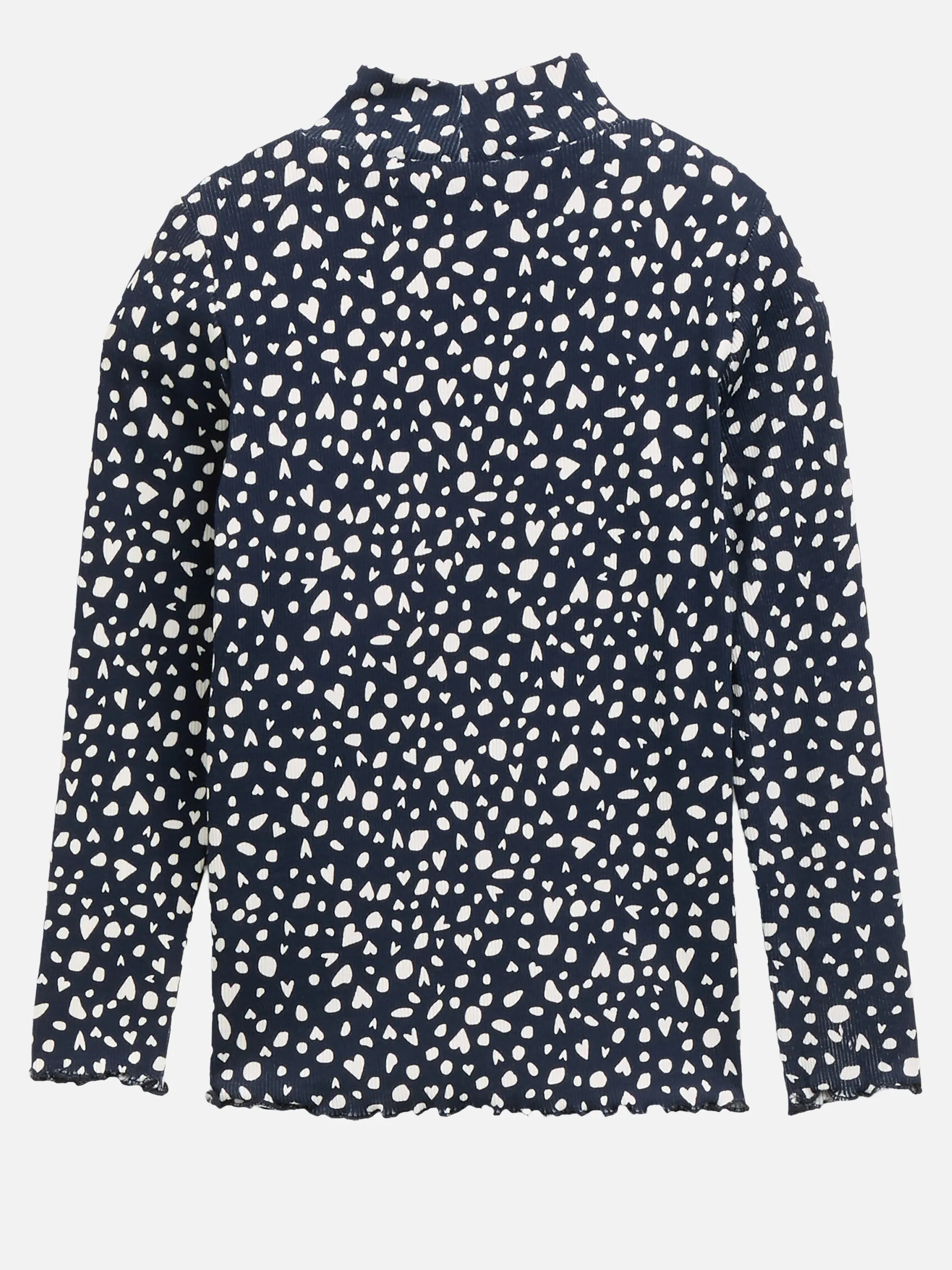 Tom Tailor 1051728 all over printed rib l Schwarz 934411 40800 2