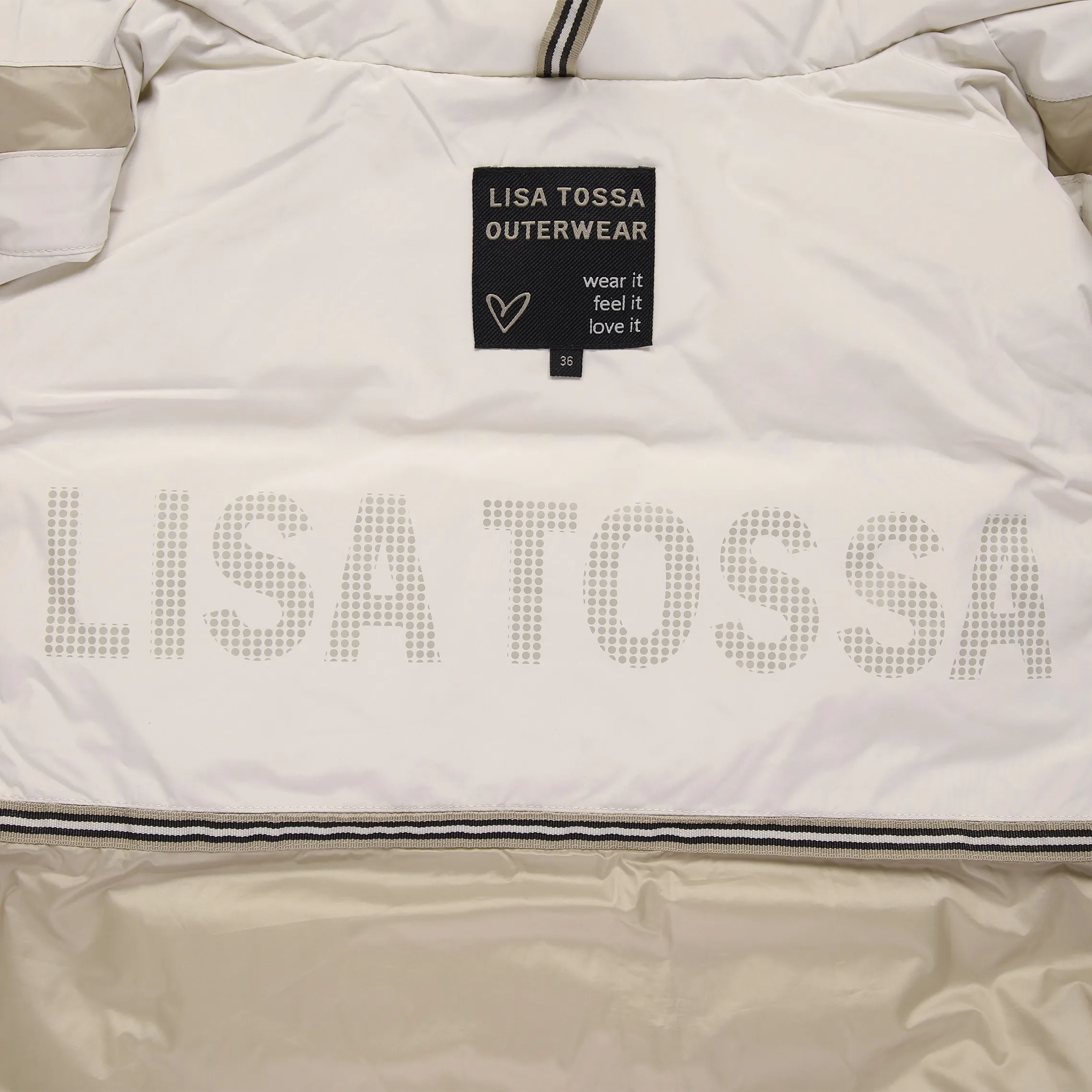 Lisa Tossa Da-Steppweste m.Stehkragen Weiß 880225 KITT 4 Lisa Tossa Da-Steppweste m.Stehkragen Weiß 880225 KITT 4