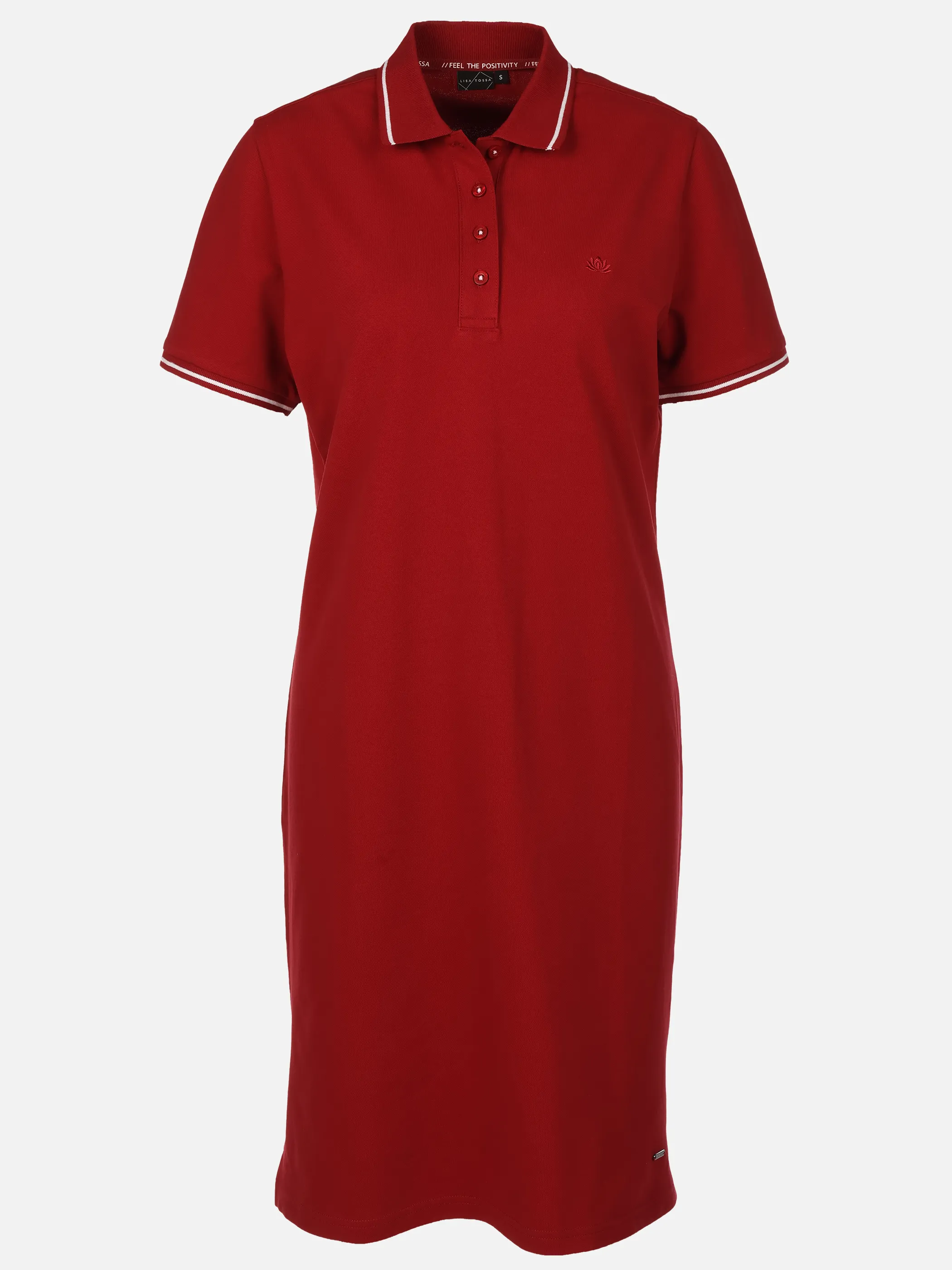 Lisa Tossa Da-Polokleid 1/2 Arm Rot 925556 RHUBARB 1