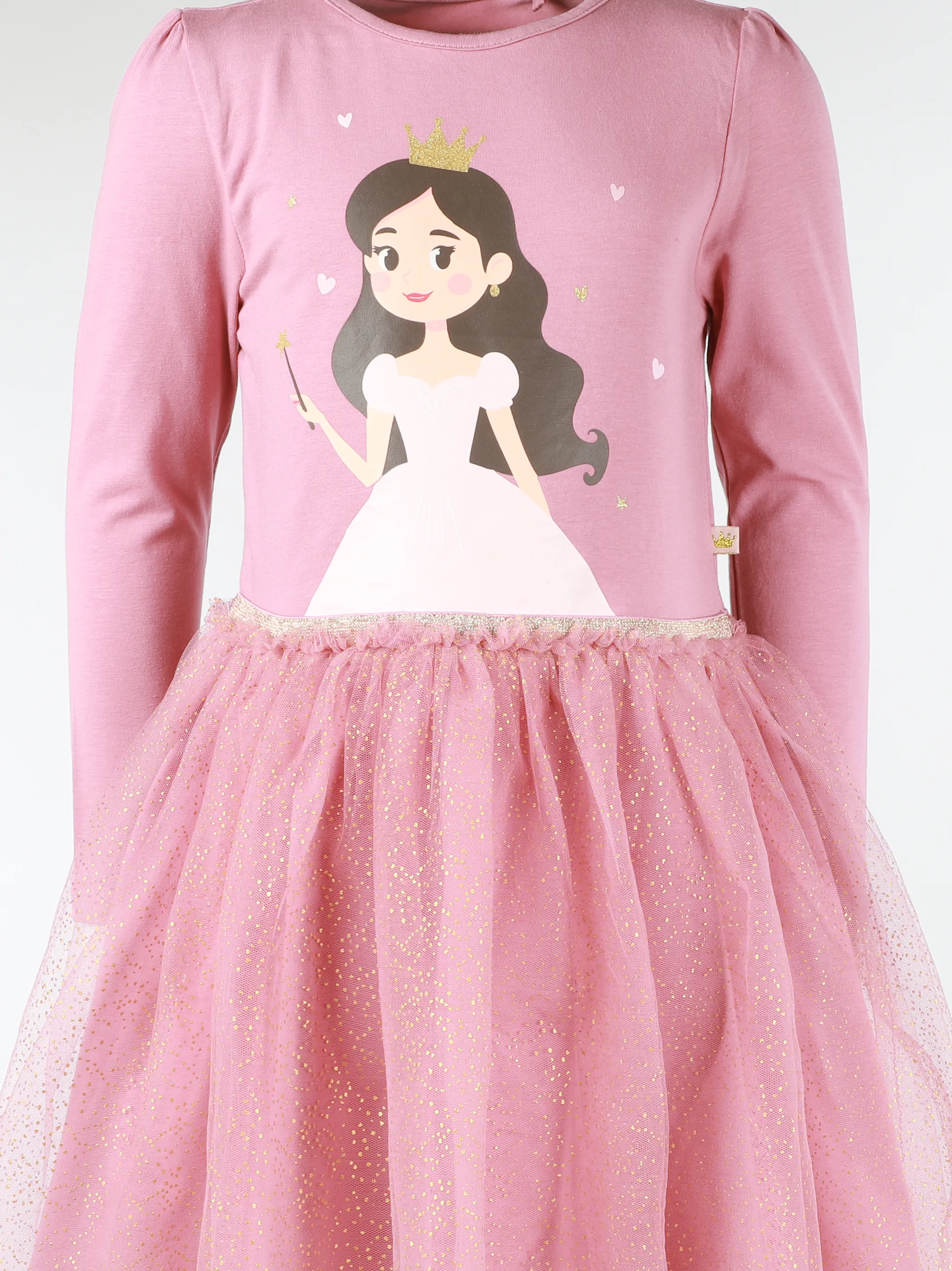 One Way KM Kleid+Tasche Prinzessin FP in altrosa Rosa 932648 ROSA 2