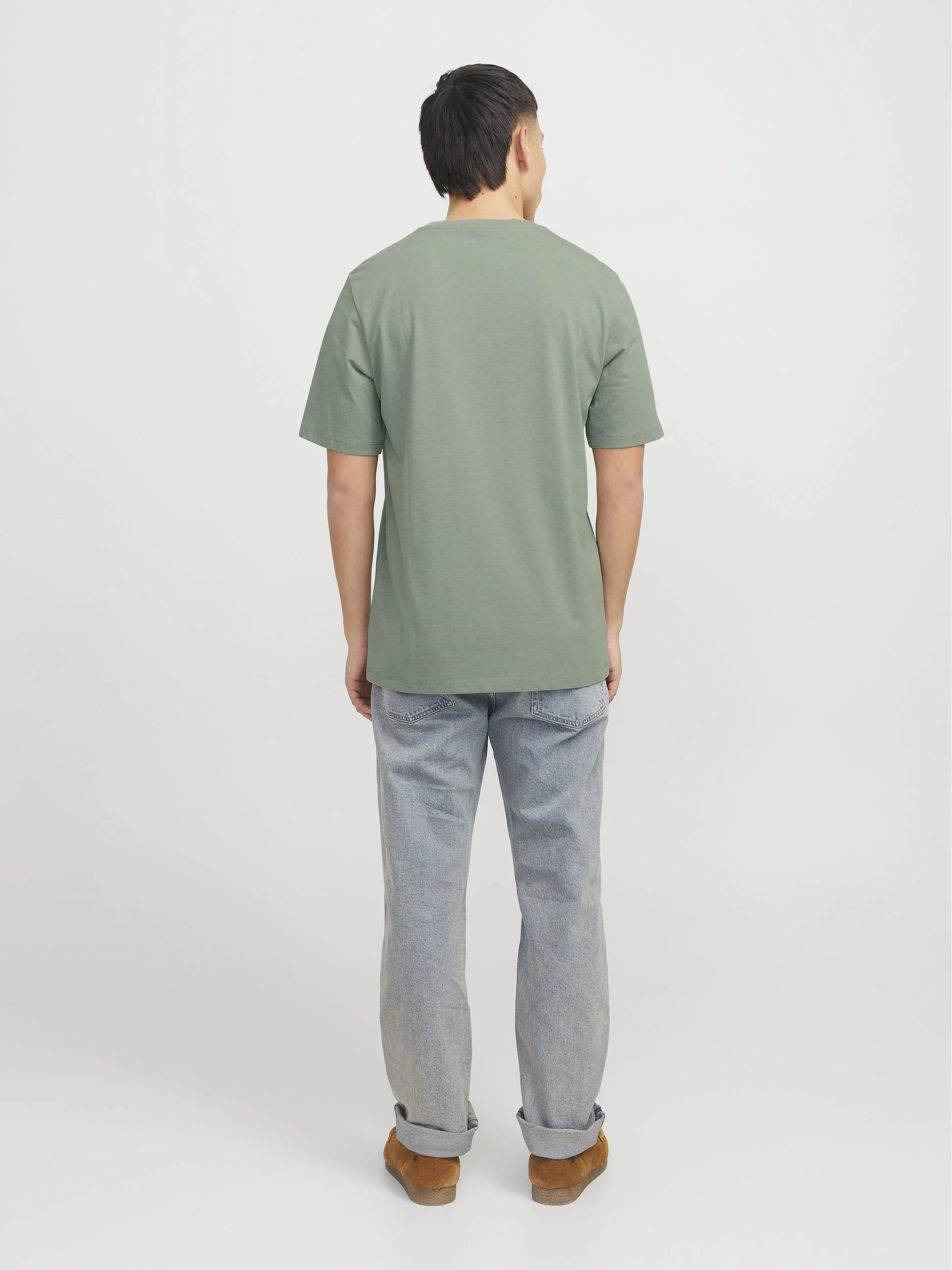 Jack Jones 12269335 JJTEX TEE SS CREW NEC Grün 904459 176366 3