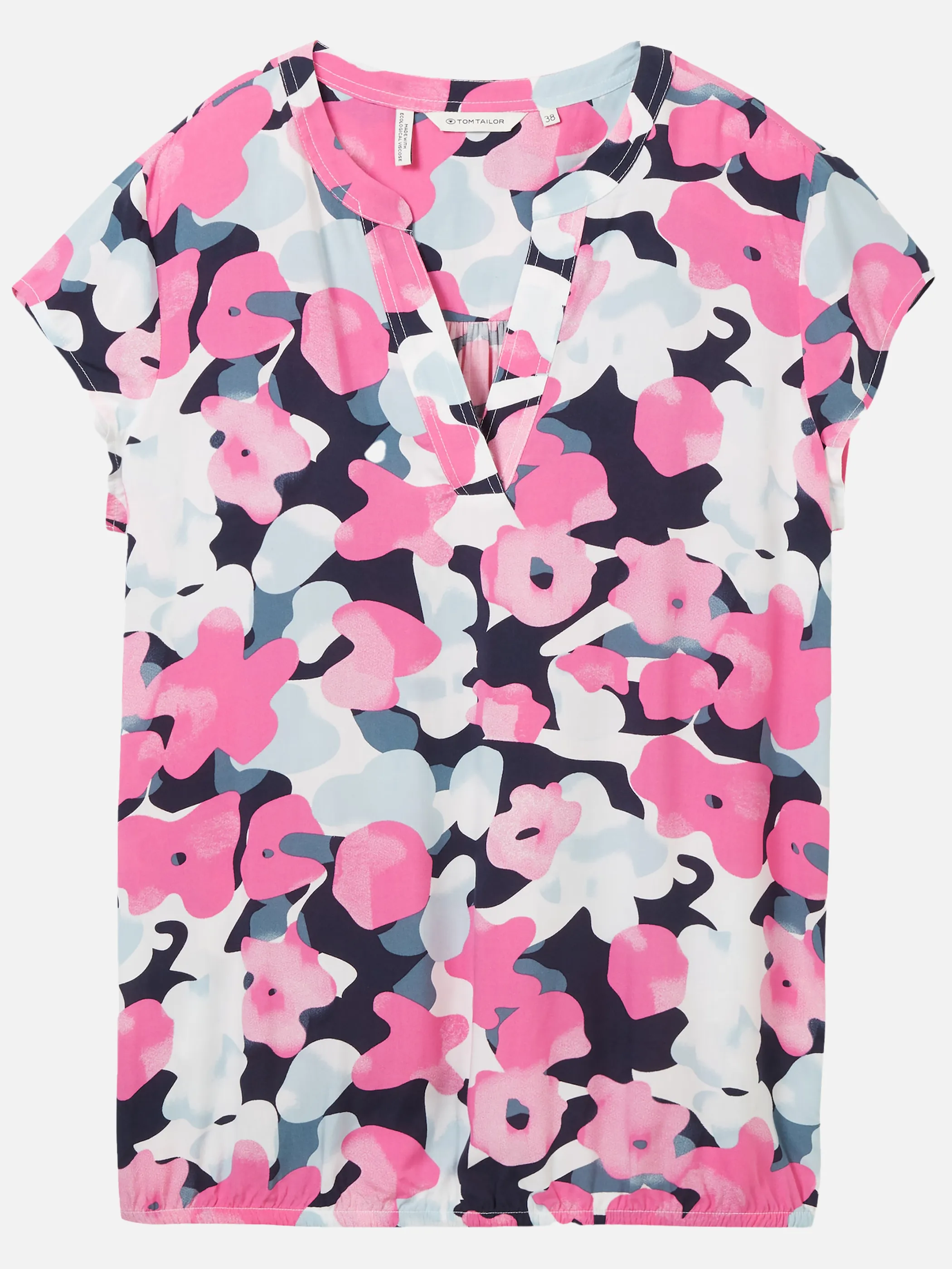 Tom Tailor 1035245 NOS blouse printed Pink 874837 35290 1 Tom Tailor 1035245 NOS blouse printed Pink 874837 35290 1