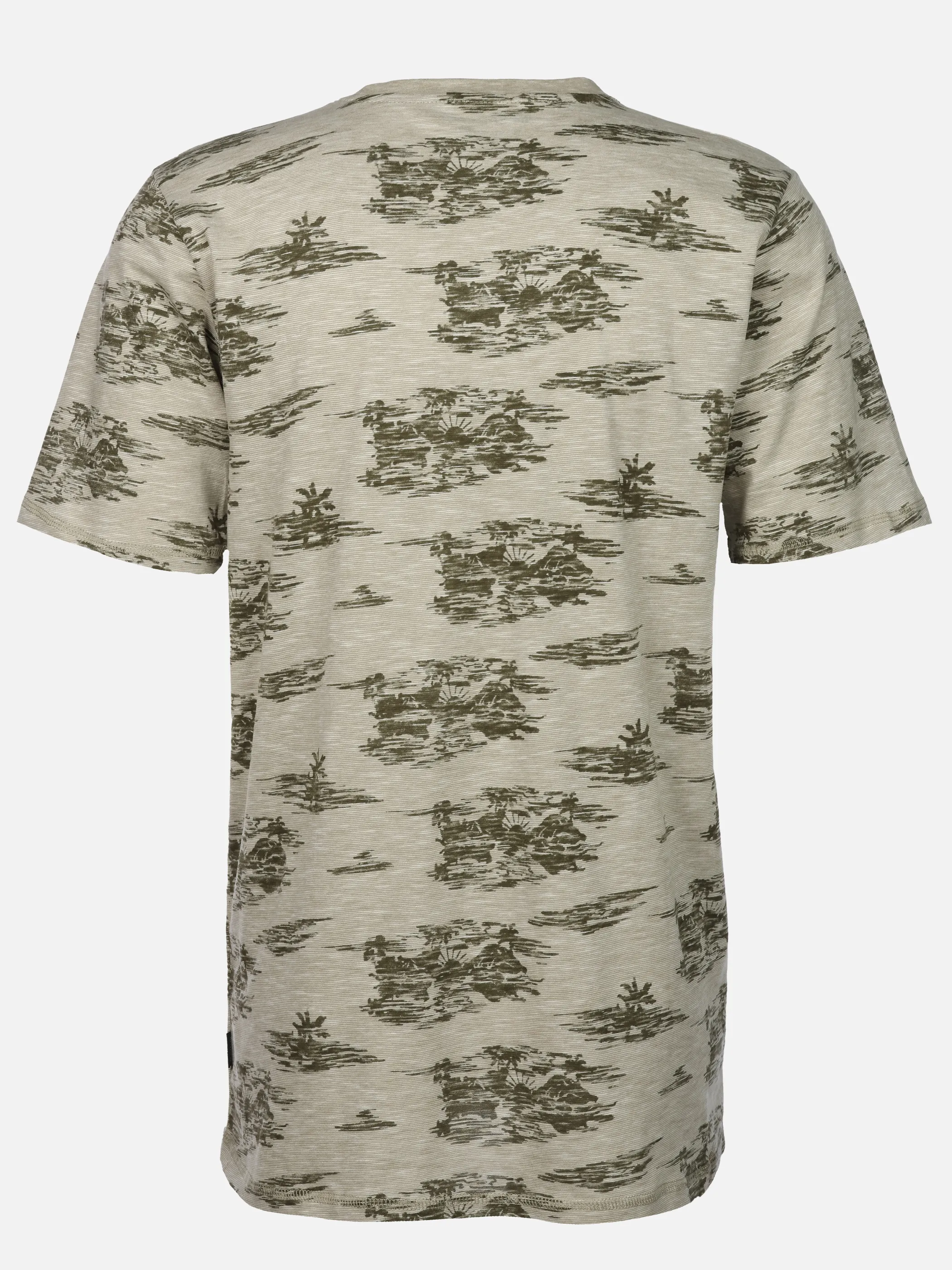 Jim Spencer He. T-Shirt 1/2 Arm grindle allover Grün 922467 LT. GREEN 2