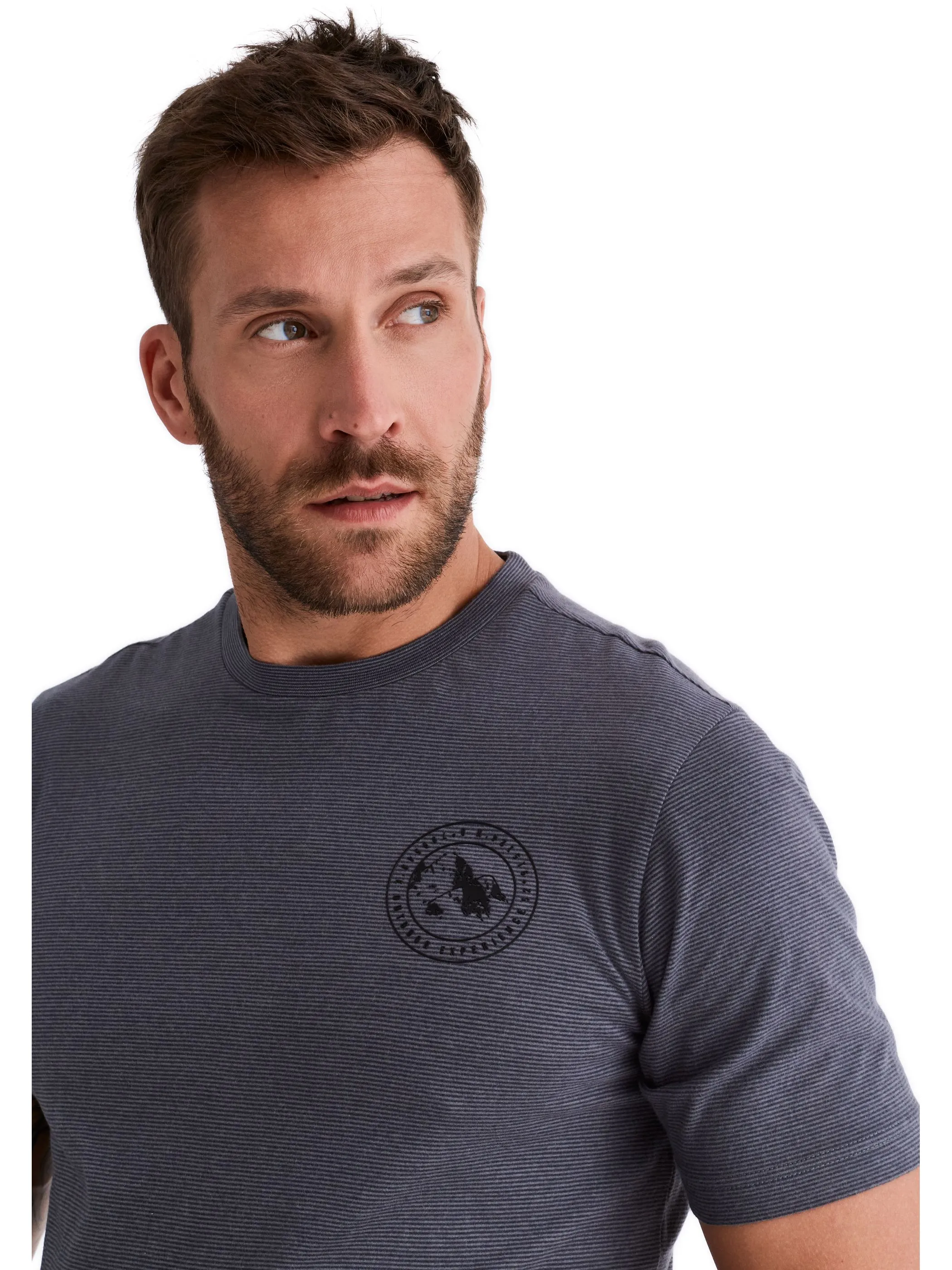 HERO by John Medoox 74306250009188 He-T-Shirt "Tim" Blau 928359 9188 3