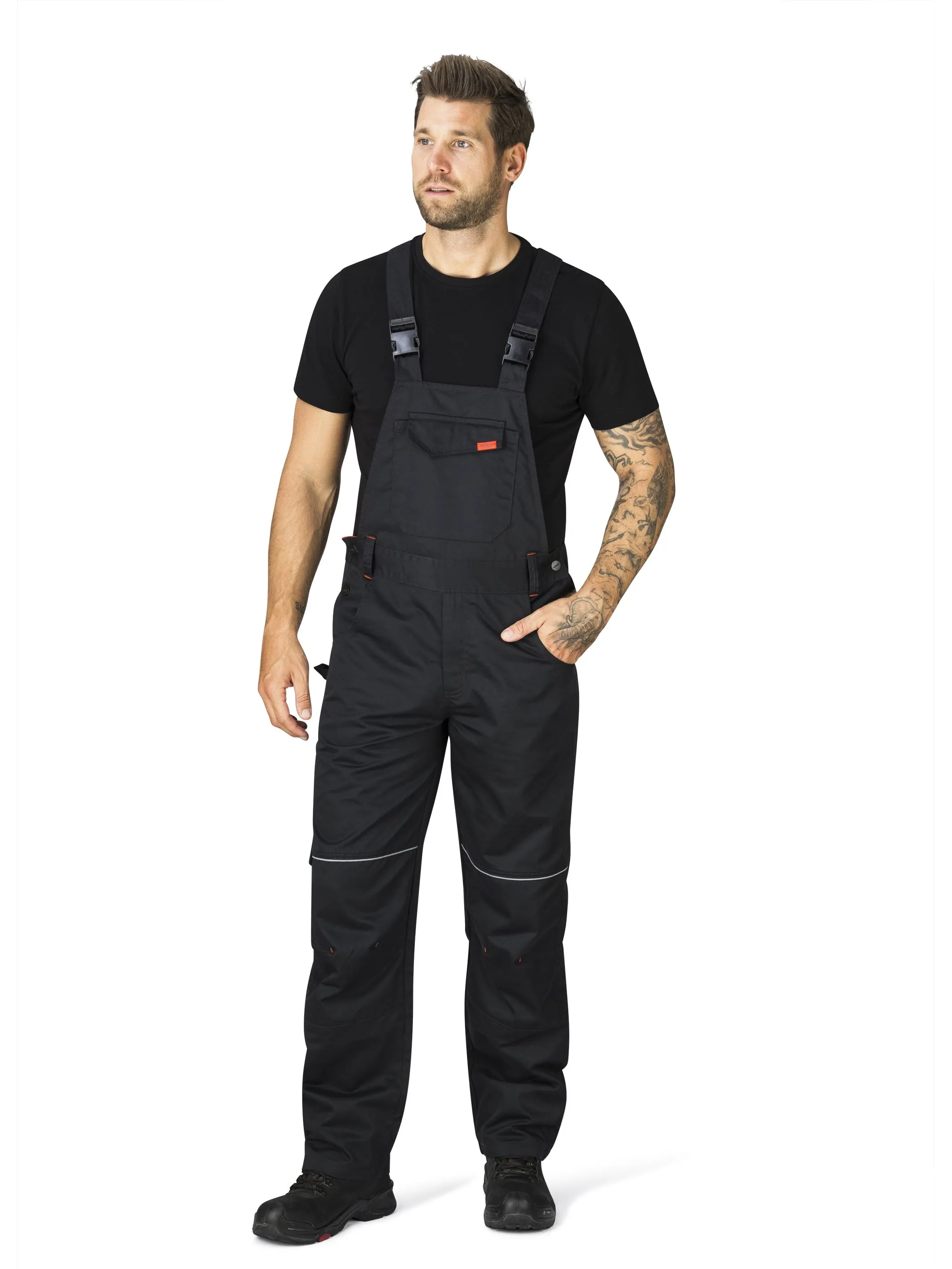 HERO by John Medoox 71730010006999 He. Hosen lang, Schwarz 929174 6999 1